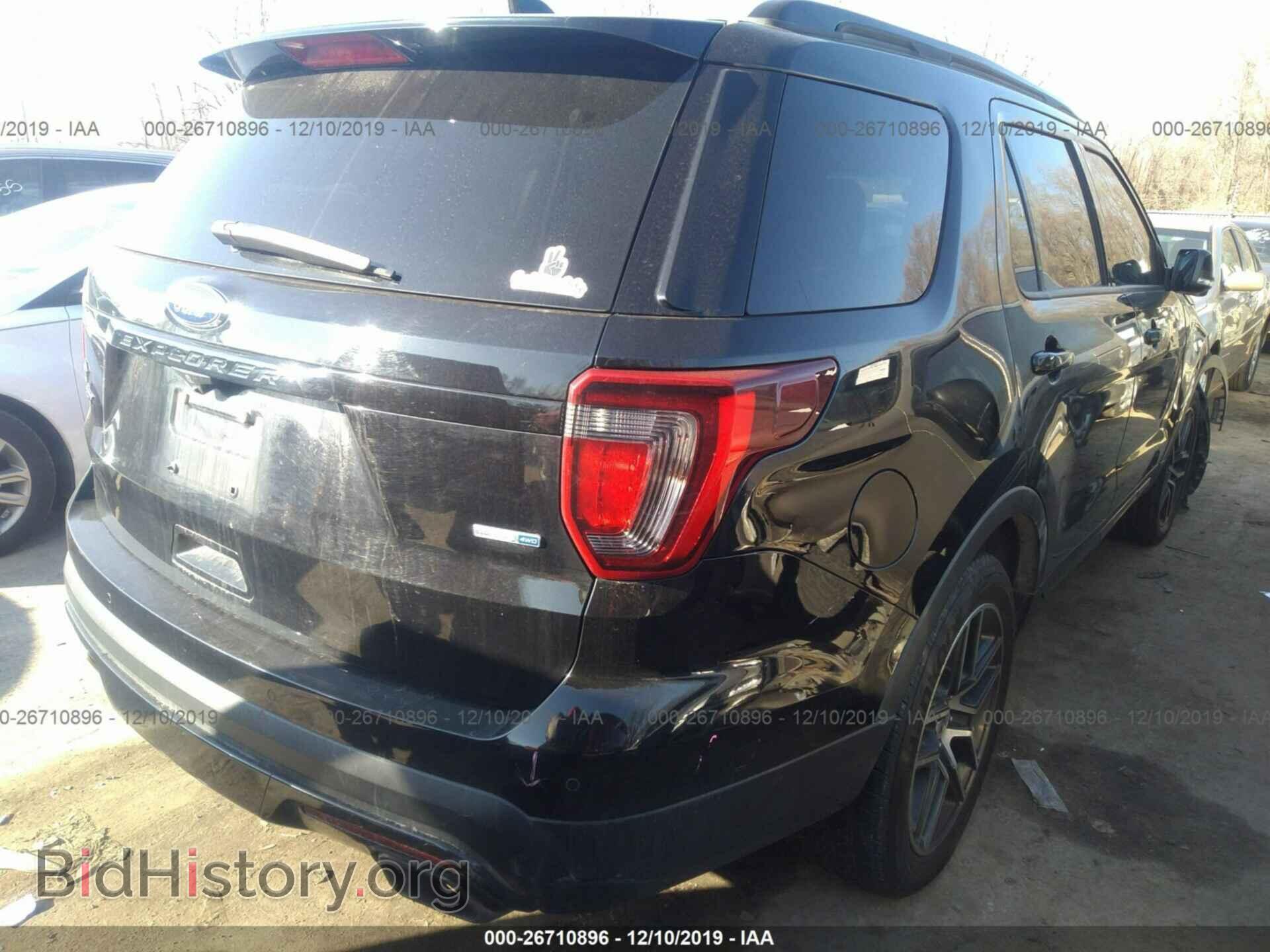 2016 FORD EXPLORER - VIN: 1FM5K8GT3GGA61581 - Фото 4