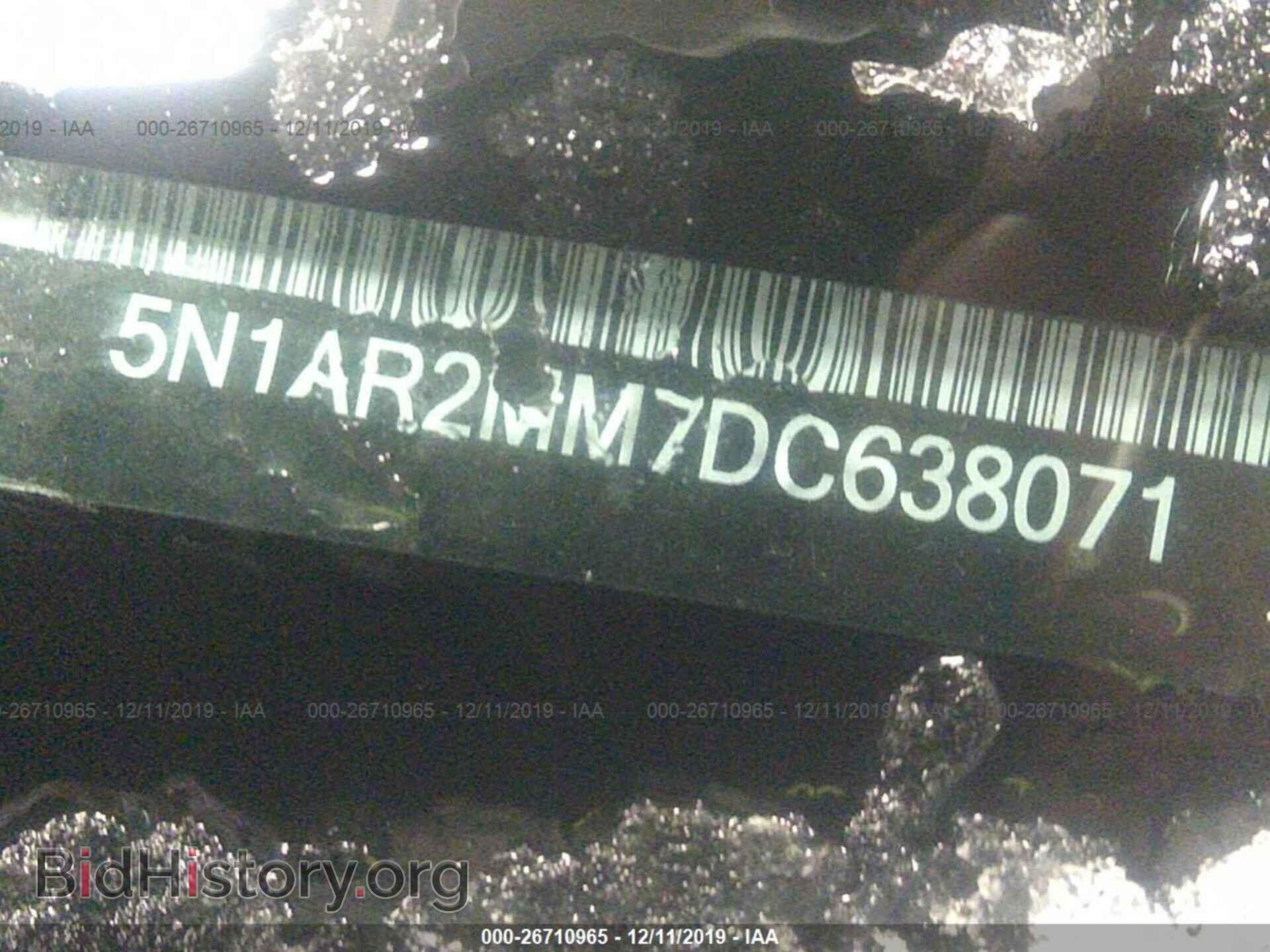 2013 NISSAN PATHFINDER - VIN: 5N1AR2MM7DC638071 - Фото 9