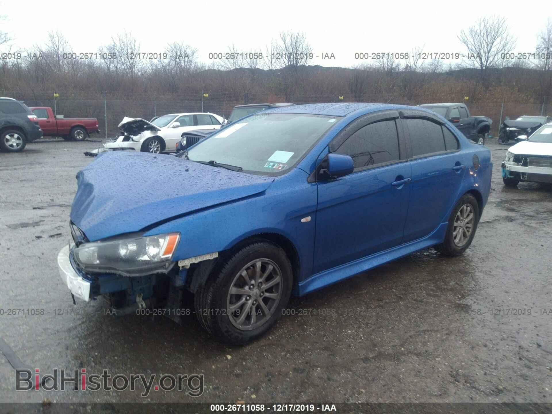 2012 Mitsubishi Lancer - VIN: JA32U2FU8CU021287 - Фото 2