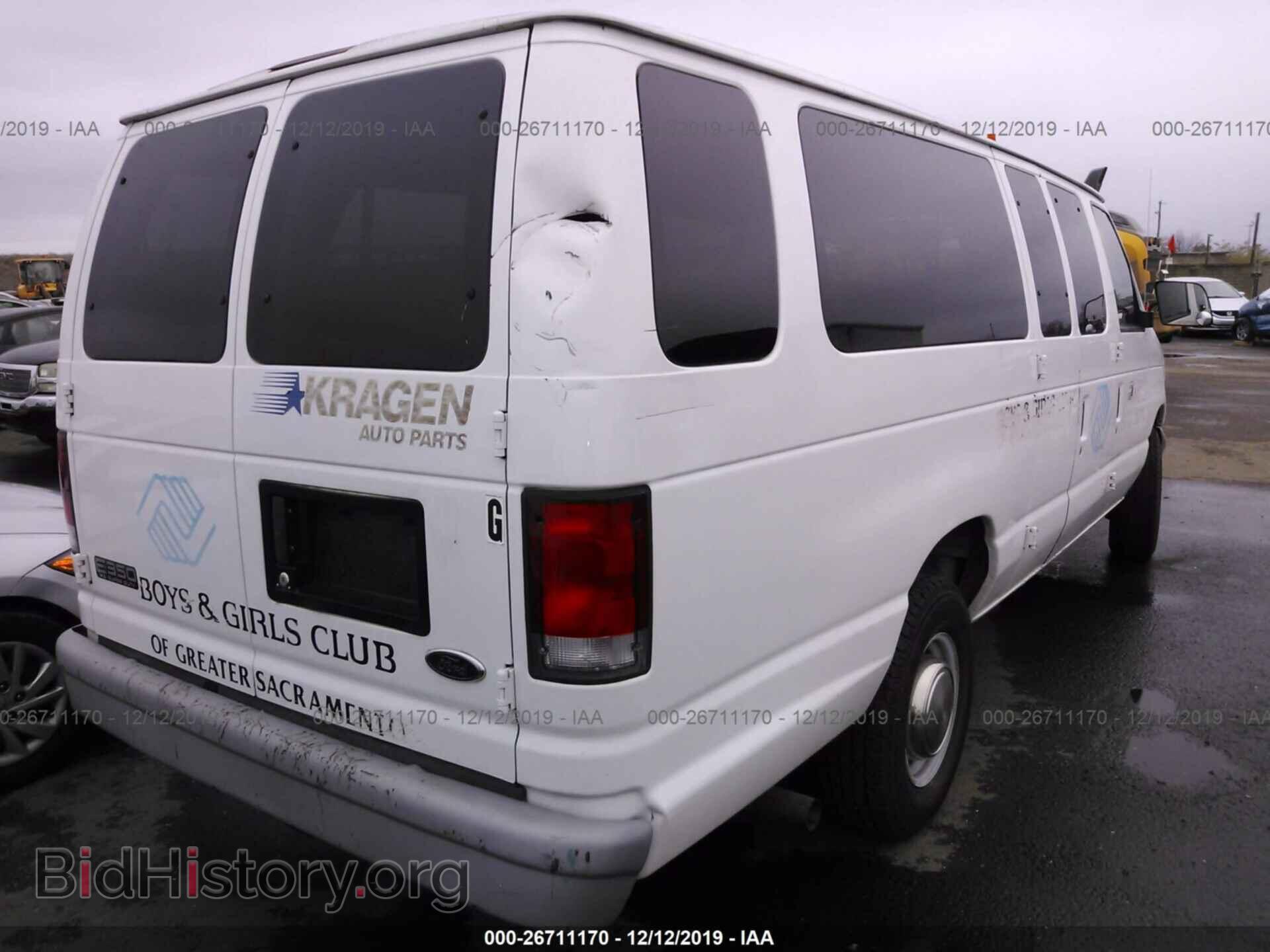 2000 FORD ECONOLINE - VIN: 1FBSS31S8YHA31017 - Фото 4