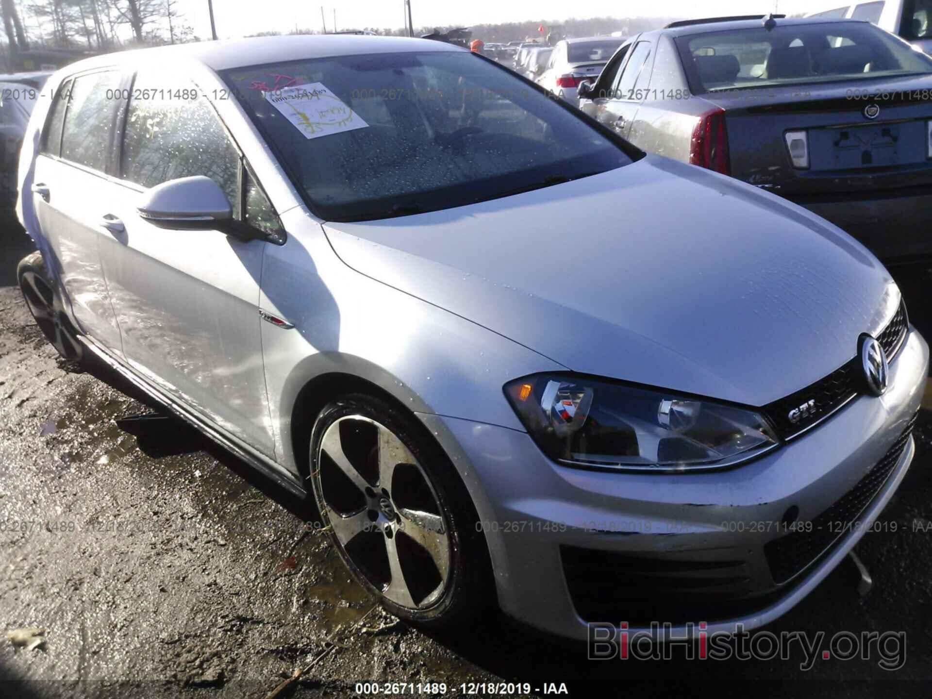 Photo 3VW5T7AU6HM023196 - VOLKSWAGEN GTI 2017