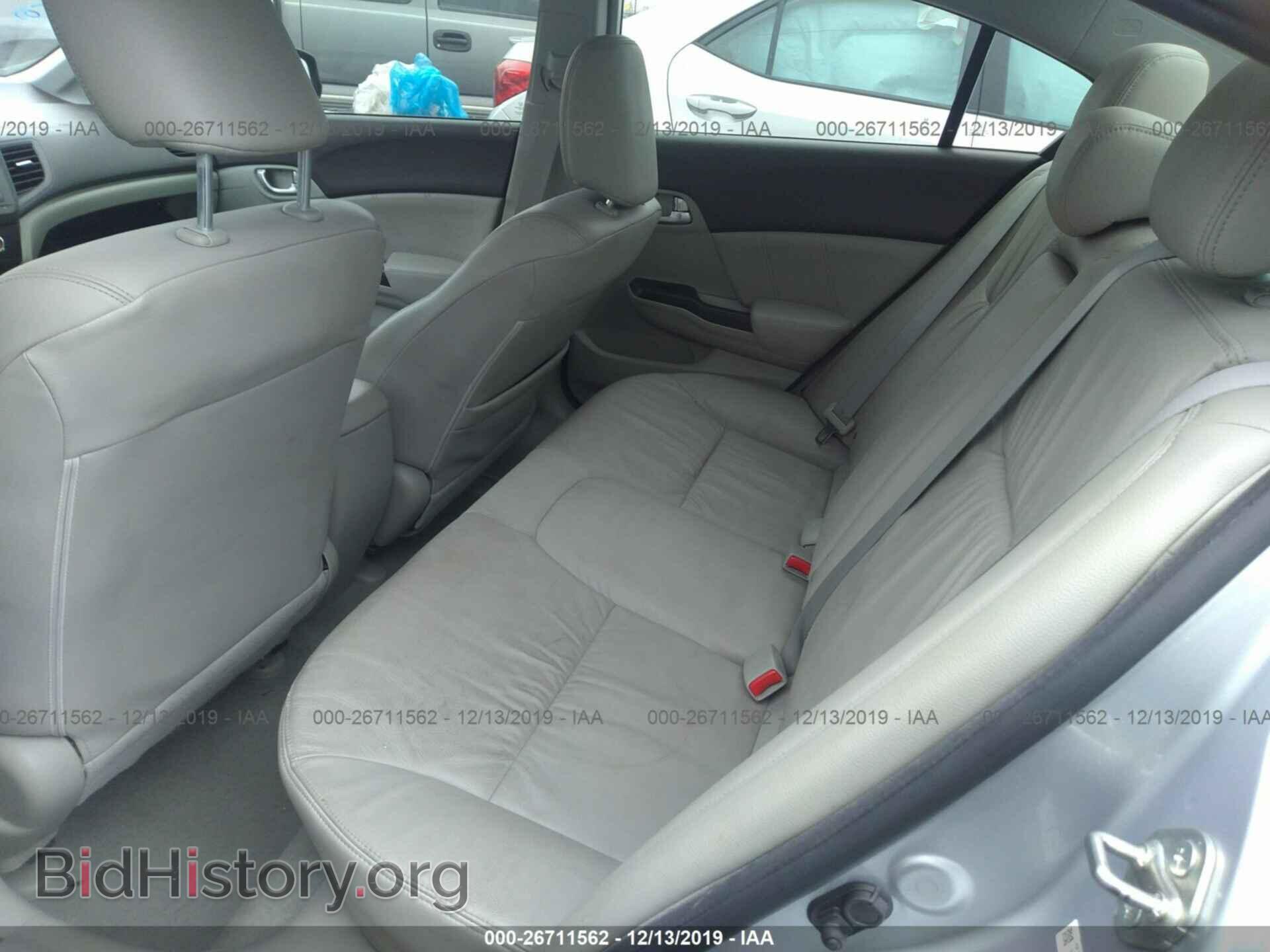 2012 HONDA CIVIC - VIN: 19XFB2F90CE016541 - Фото 8