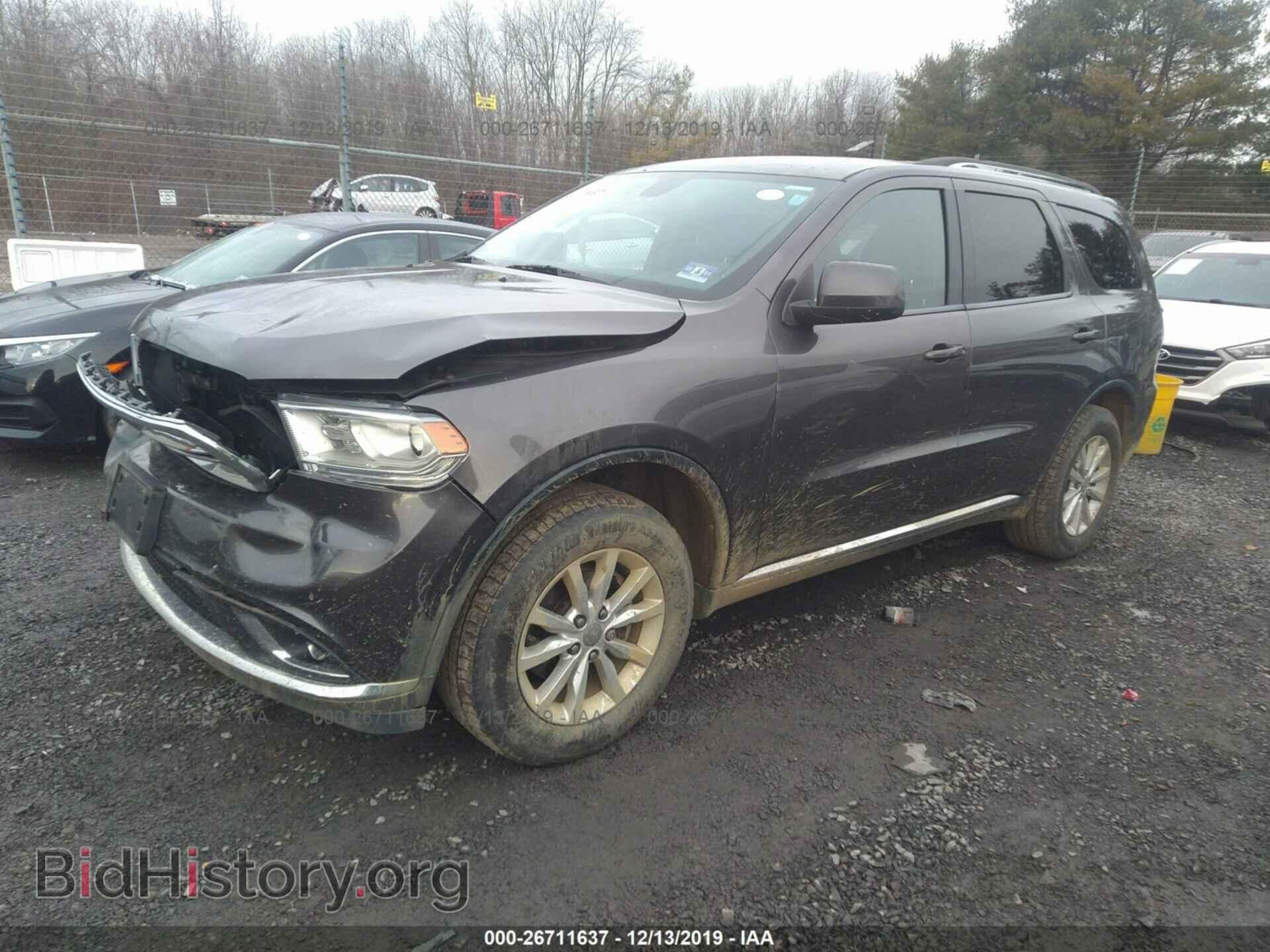 2014 DODGE DURANGO - VIN: 1C4RDJAG4EC595406 - Фото 2