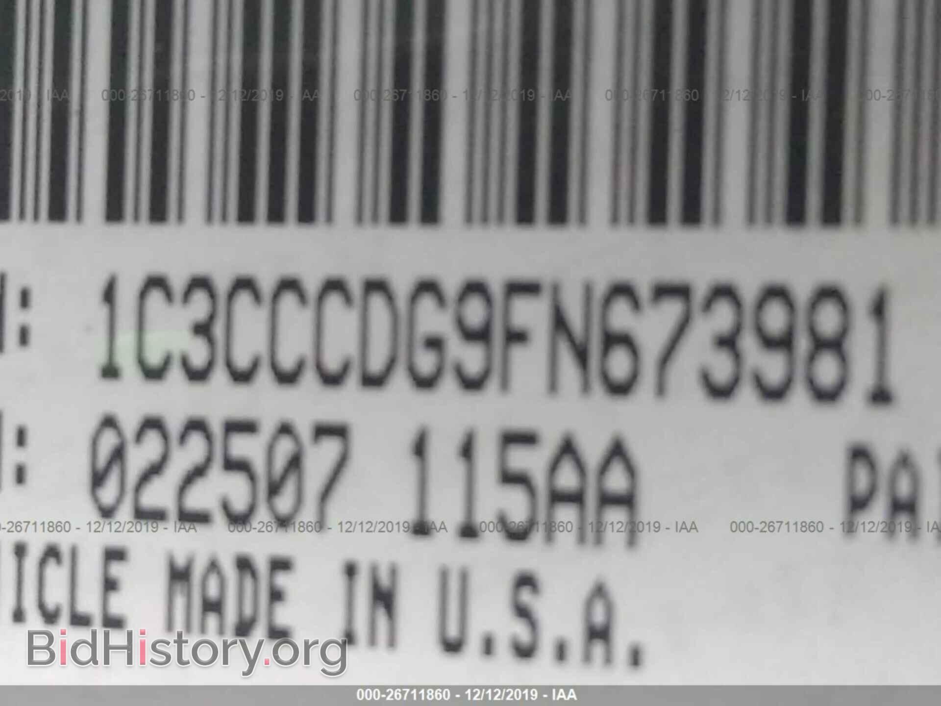 2015 CHRYSLER 200 - VIN: 1C3CCCDG9FN673981 - Photo 9