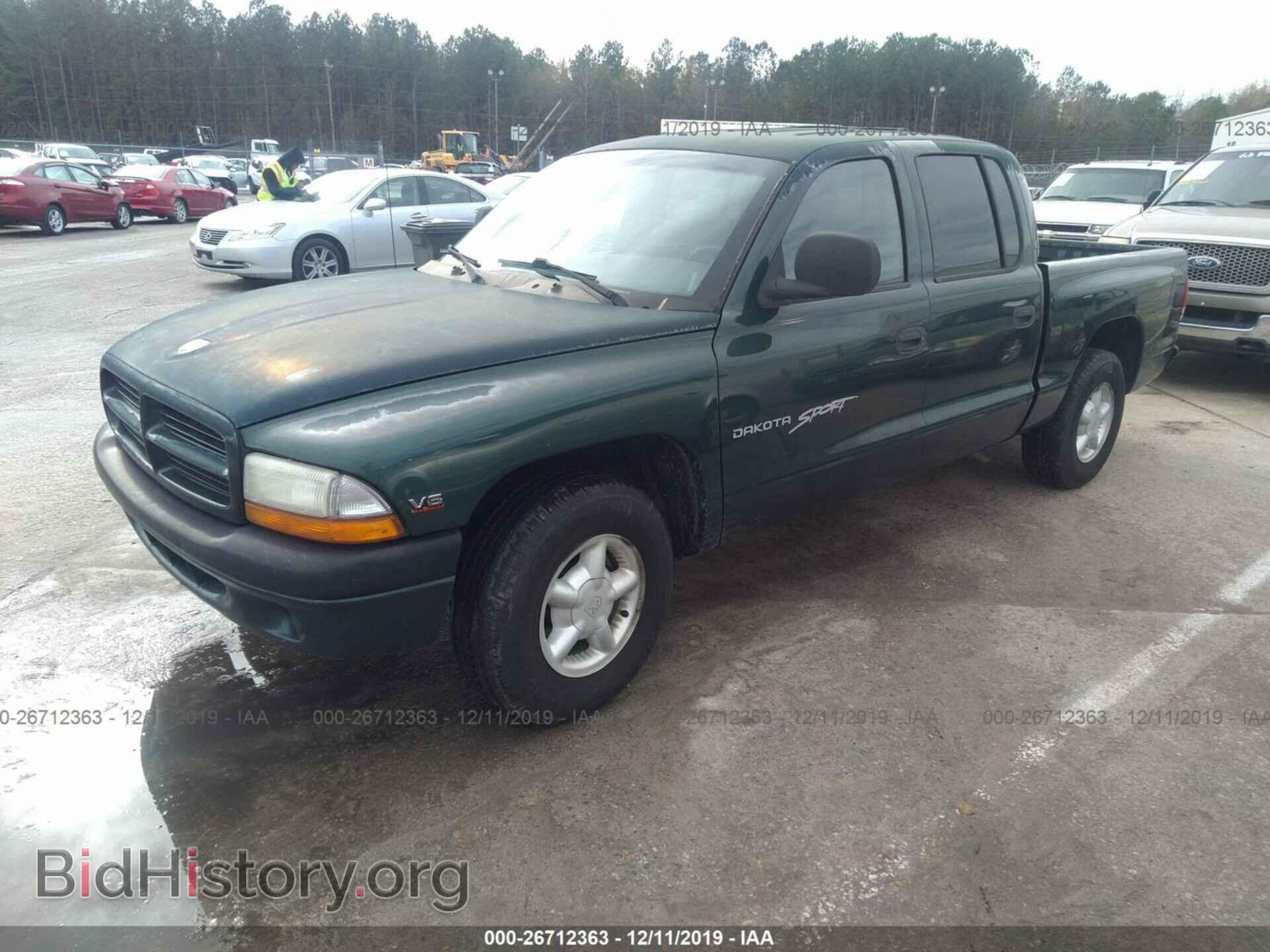 2000 DODGE DAKOTA - VIN: 1B7GL2AX4YS682166 - Фото 2