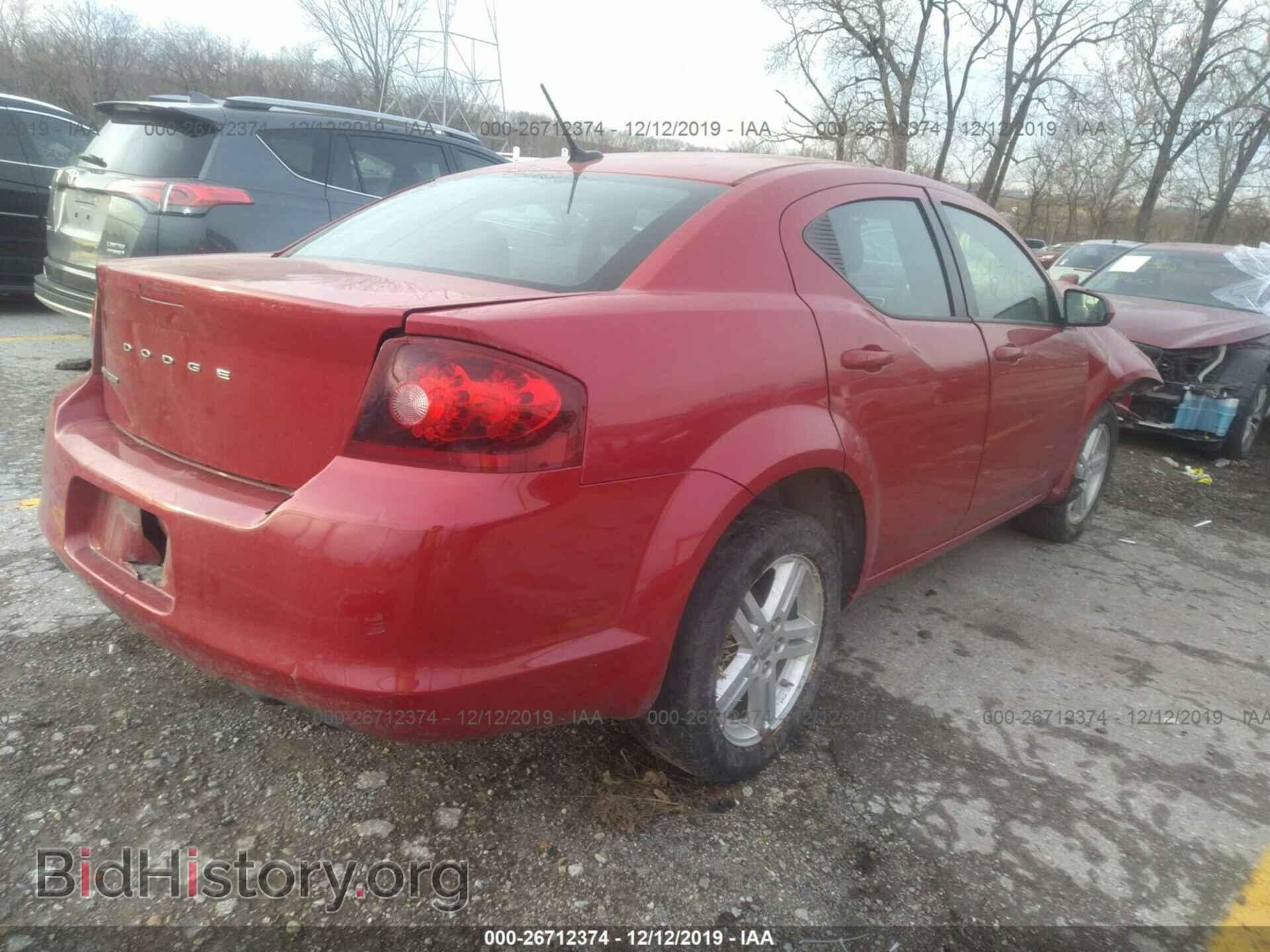 2012 DODGE AVENGER - VIN: 1C3CDZCB2CN137262 - Photo 4