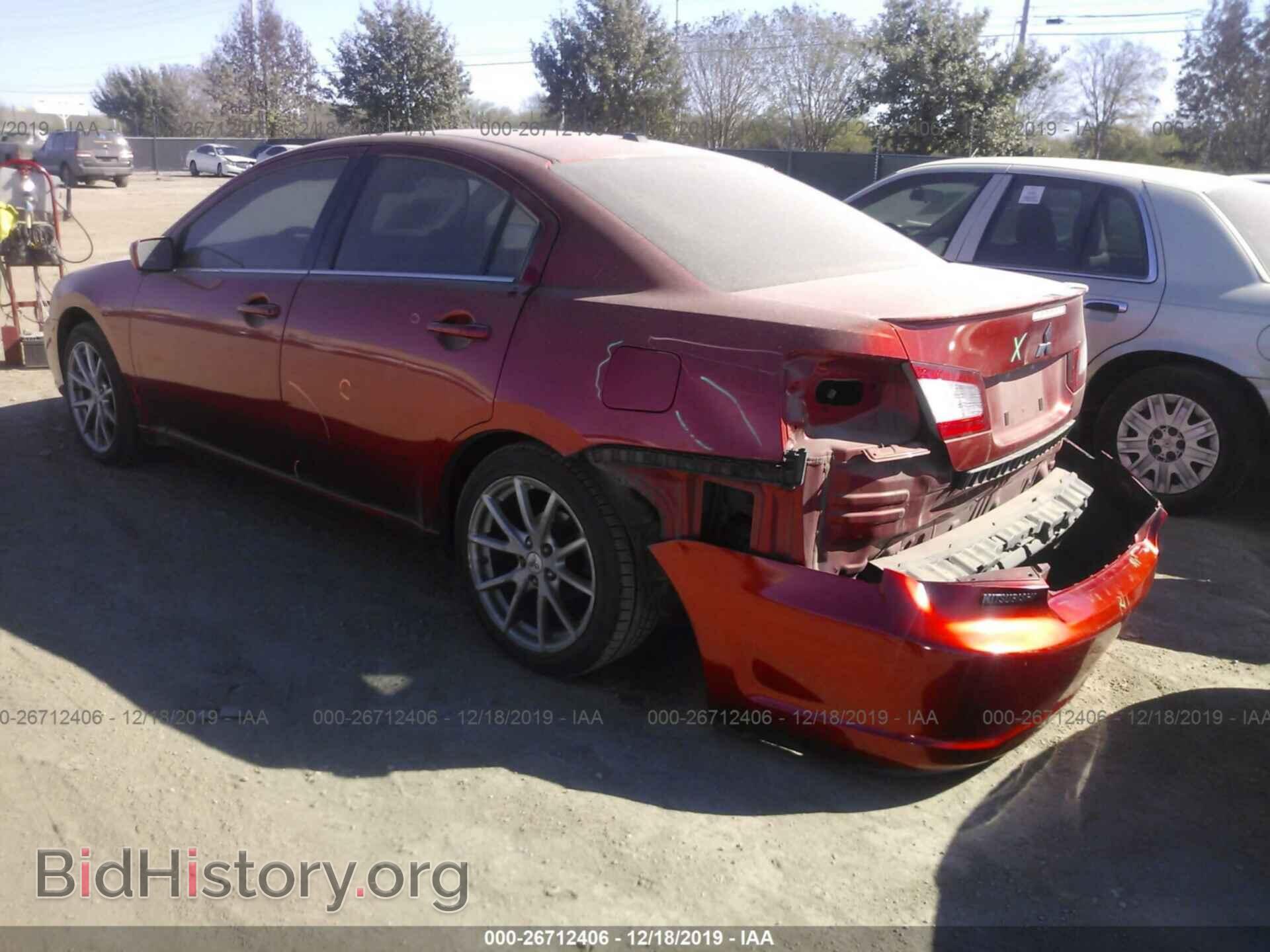 2012 MITSUBISHI GALANT - VIN: 4A32B3FF9CE021840 - Фото 3