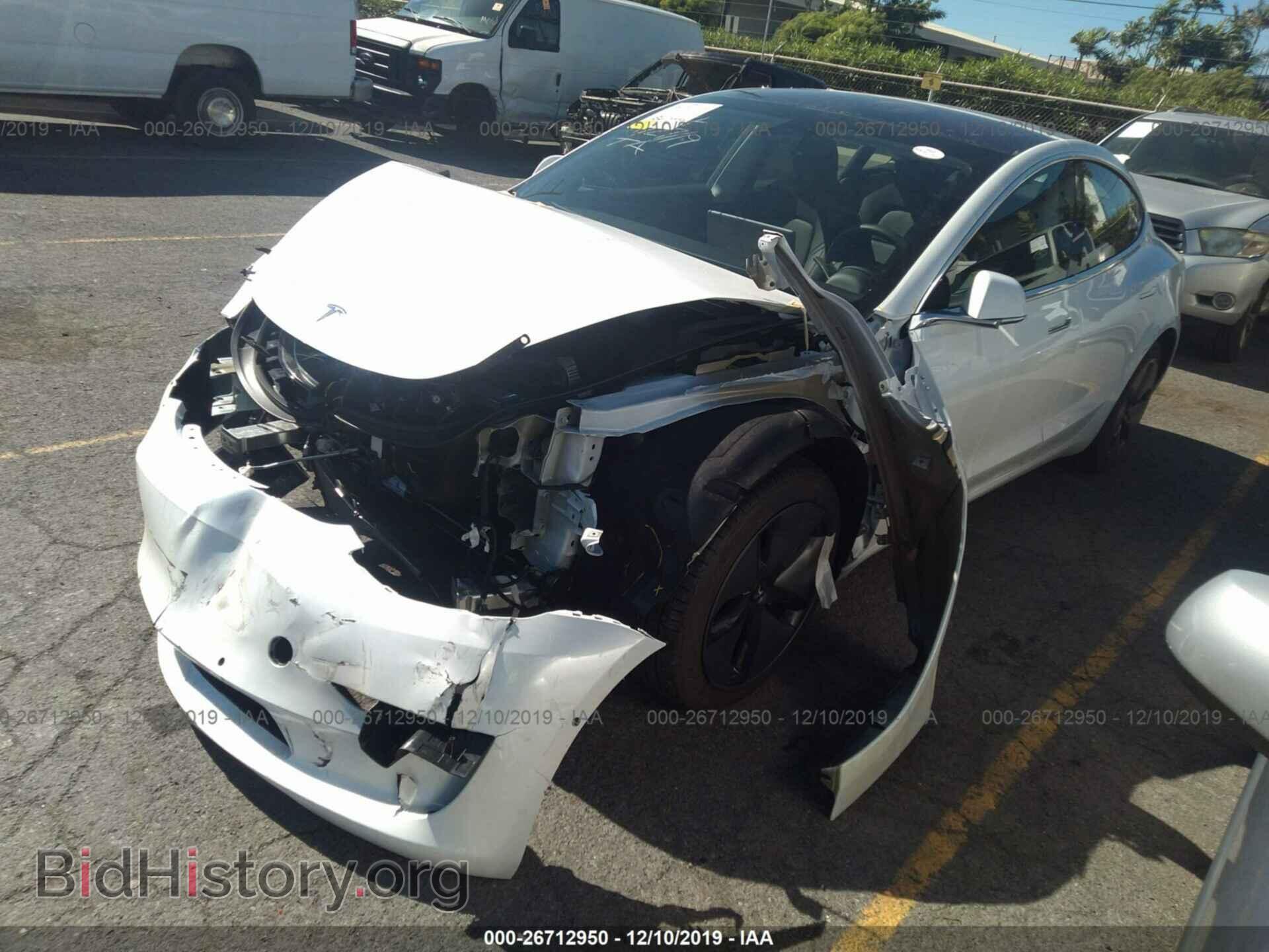 2019 TESLA MODEL 3 - VIN: 5YJ3E1EA2KF299968 - Photo 2