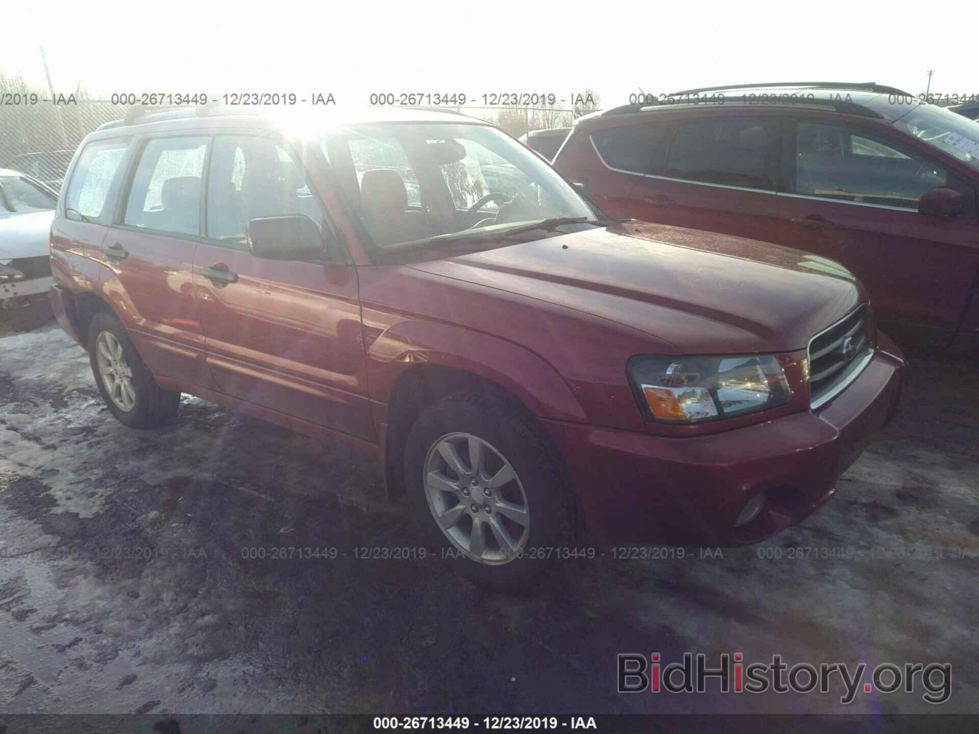 Photo JF1SG65675H700536 - SUBARU FORESTER 2005