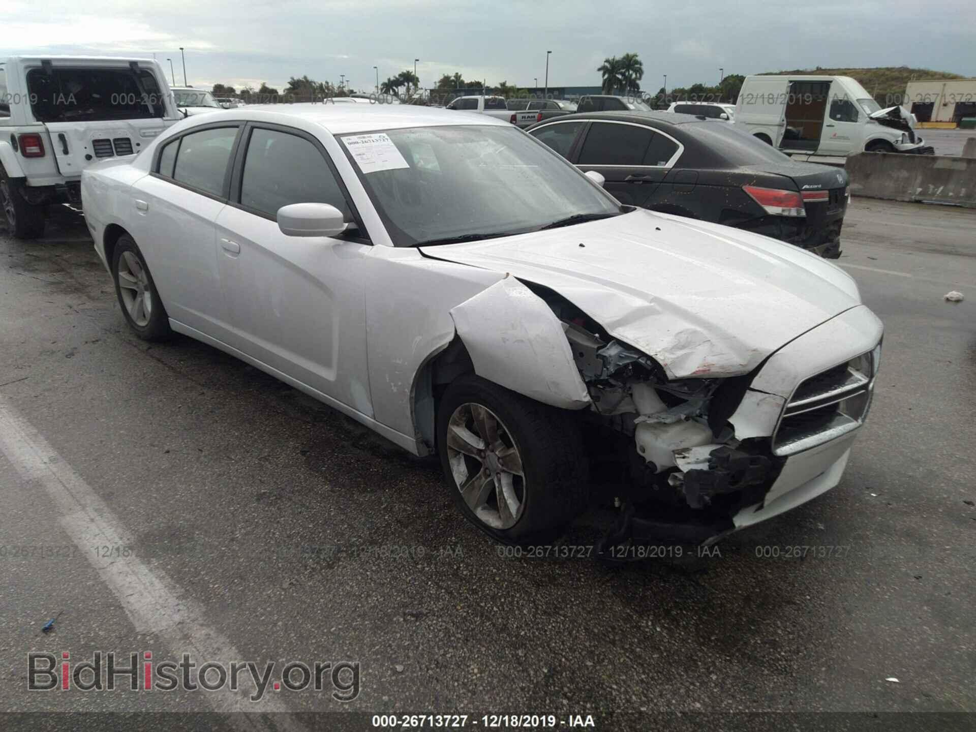 Photo 2C3CDXBG9DH622851 - DODGE CHARGER 2013