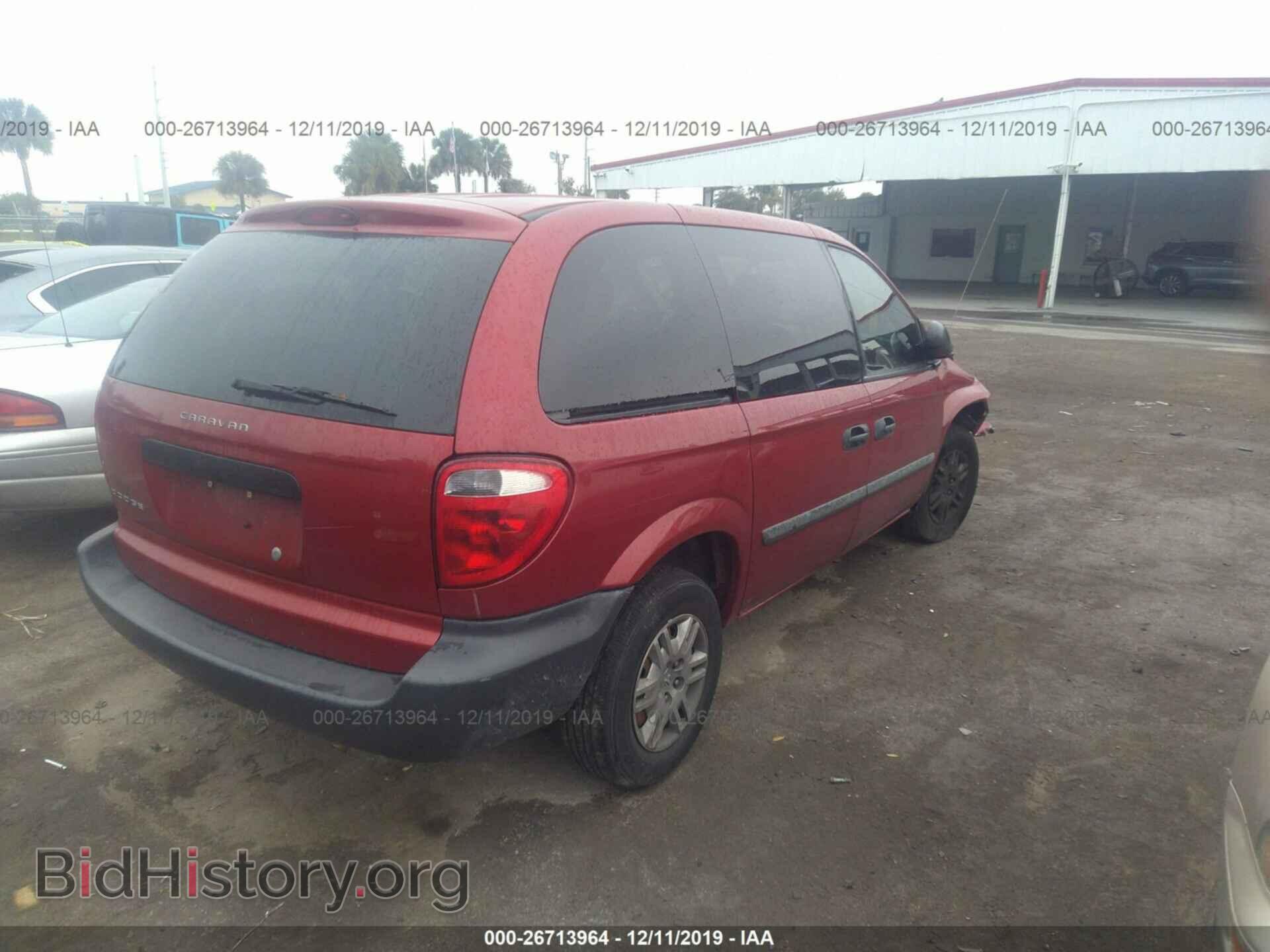 2007 DODGE CARAVAN - VIN: 1D4GP25B87B118704 - Фото 4