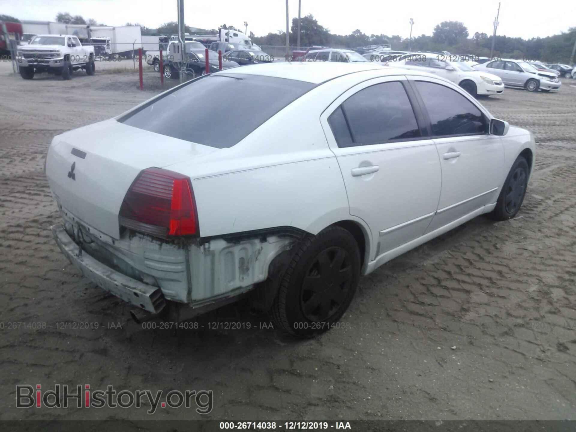 2004 MITSUBISHI GALANT - VIN: 4A3AB36F04E076657 - Photo 4