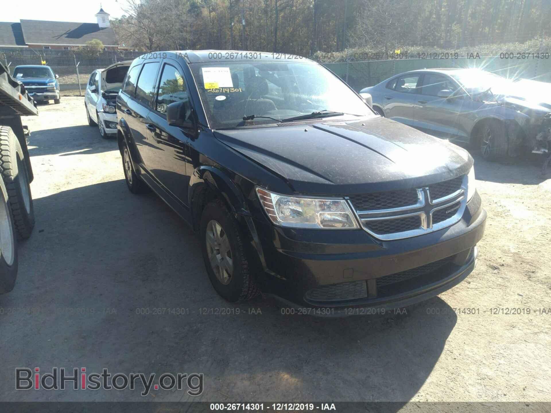 Photo 3C4PDCAB7CT324395 - Dodge Journey 2012