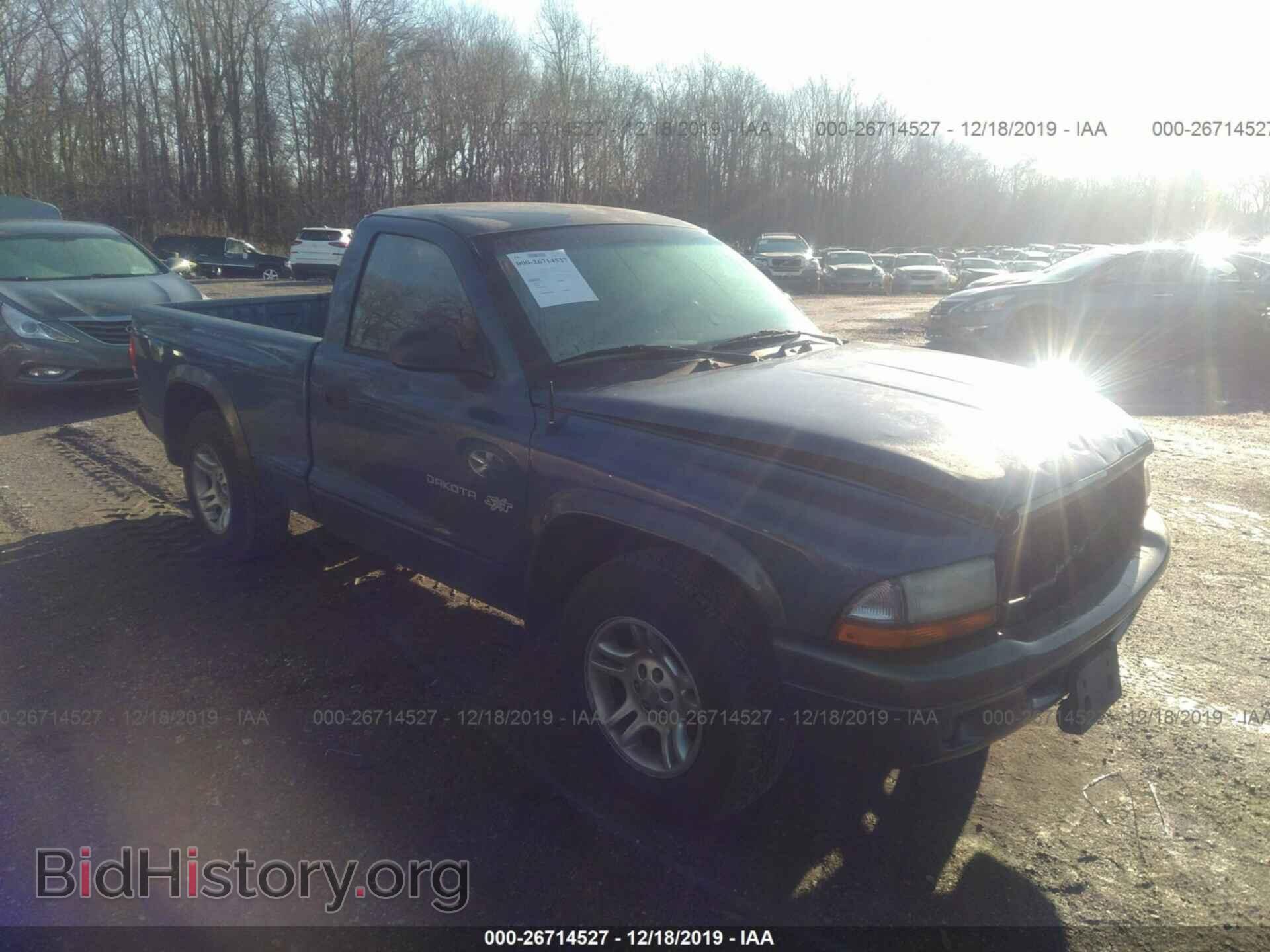 Photo 1B7FL16X32S587684 - DODGE DAKOTA 2002