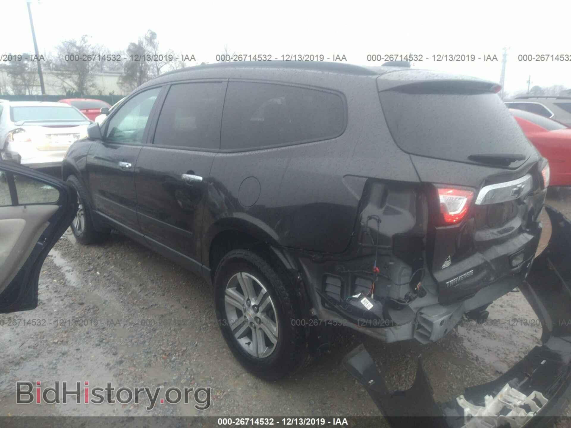 2017 CHEVROLET TRAVERSE - VIN: 1GNKRFED2HJ184951 - Фото 3