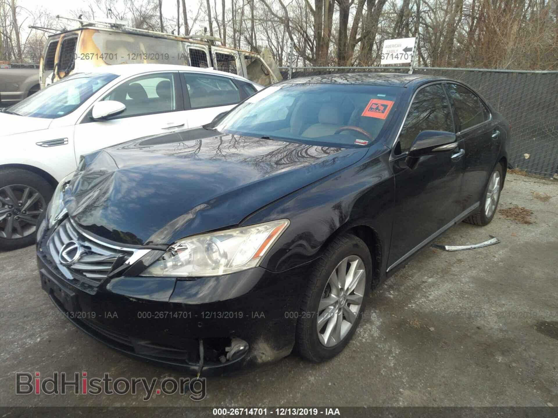 2010 LEXUS ES 350 - VIN: JTHBK1EG2A2383782 - Фото 2