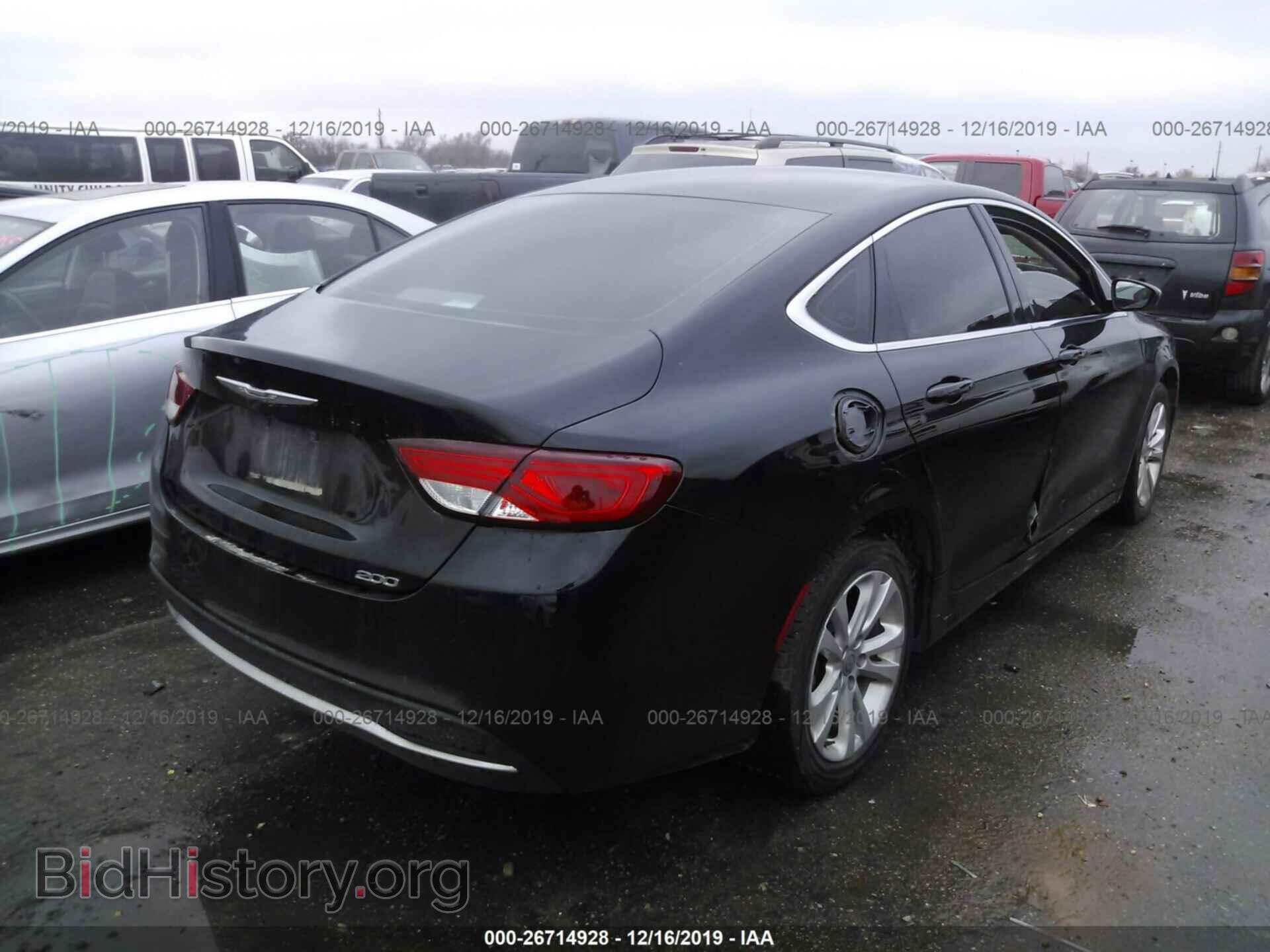 2015 Chrysler 200 - VIN: 1C3CCCAB4FN654022 - Photo 4