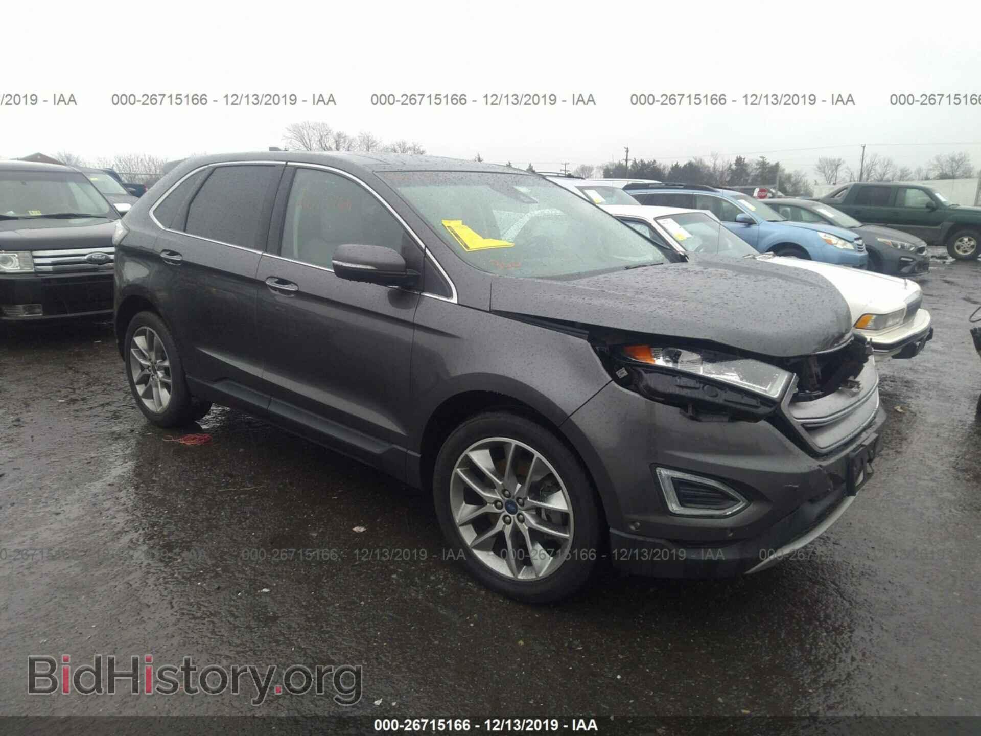 Фотография 2FMPK4K86FBB02487 - FORD EDGE 2015