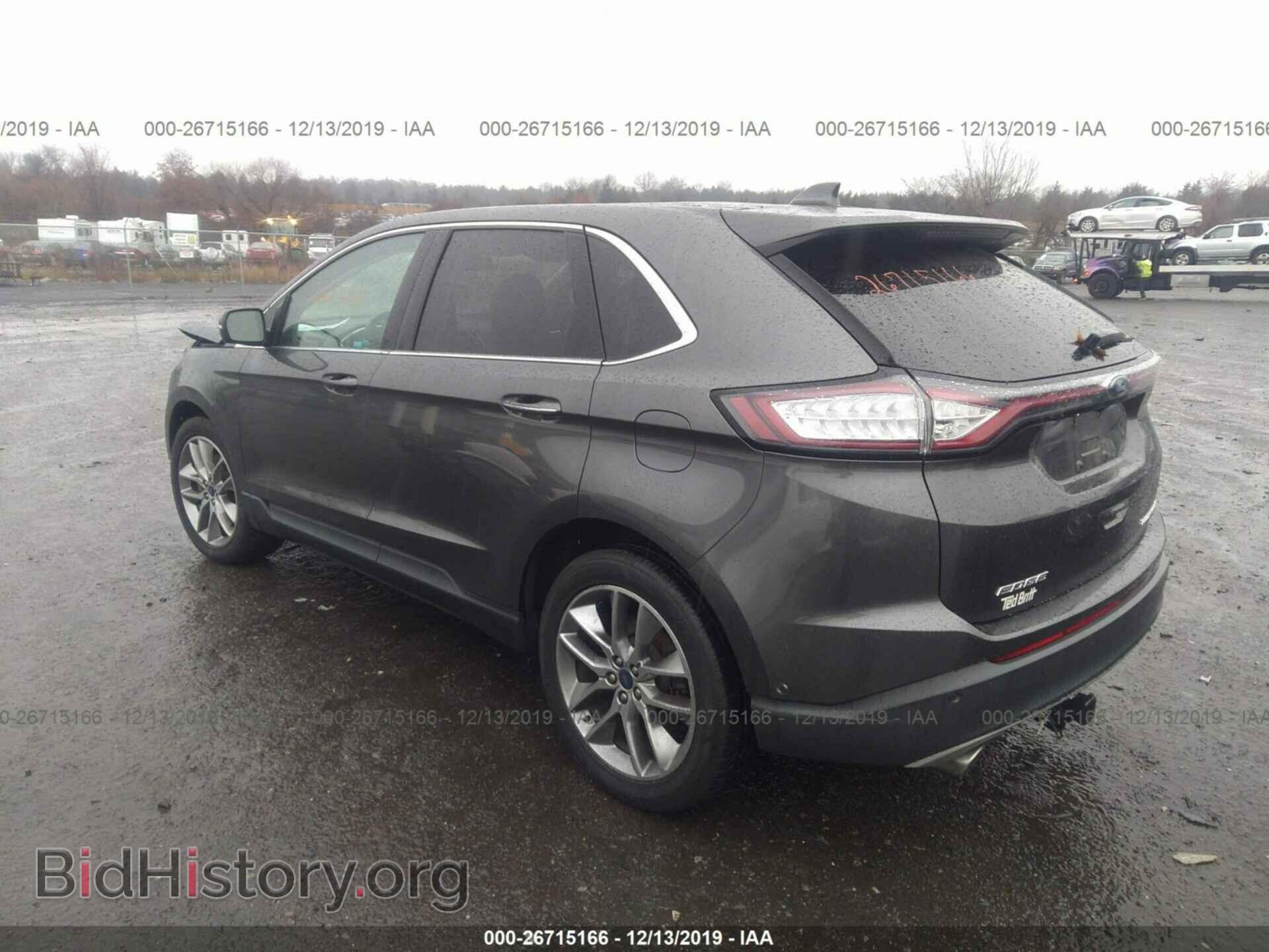 2015 FORD EDGE - VIN: 2FMPK4K86FBB02487 - Фото 3