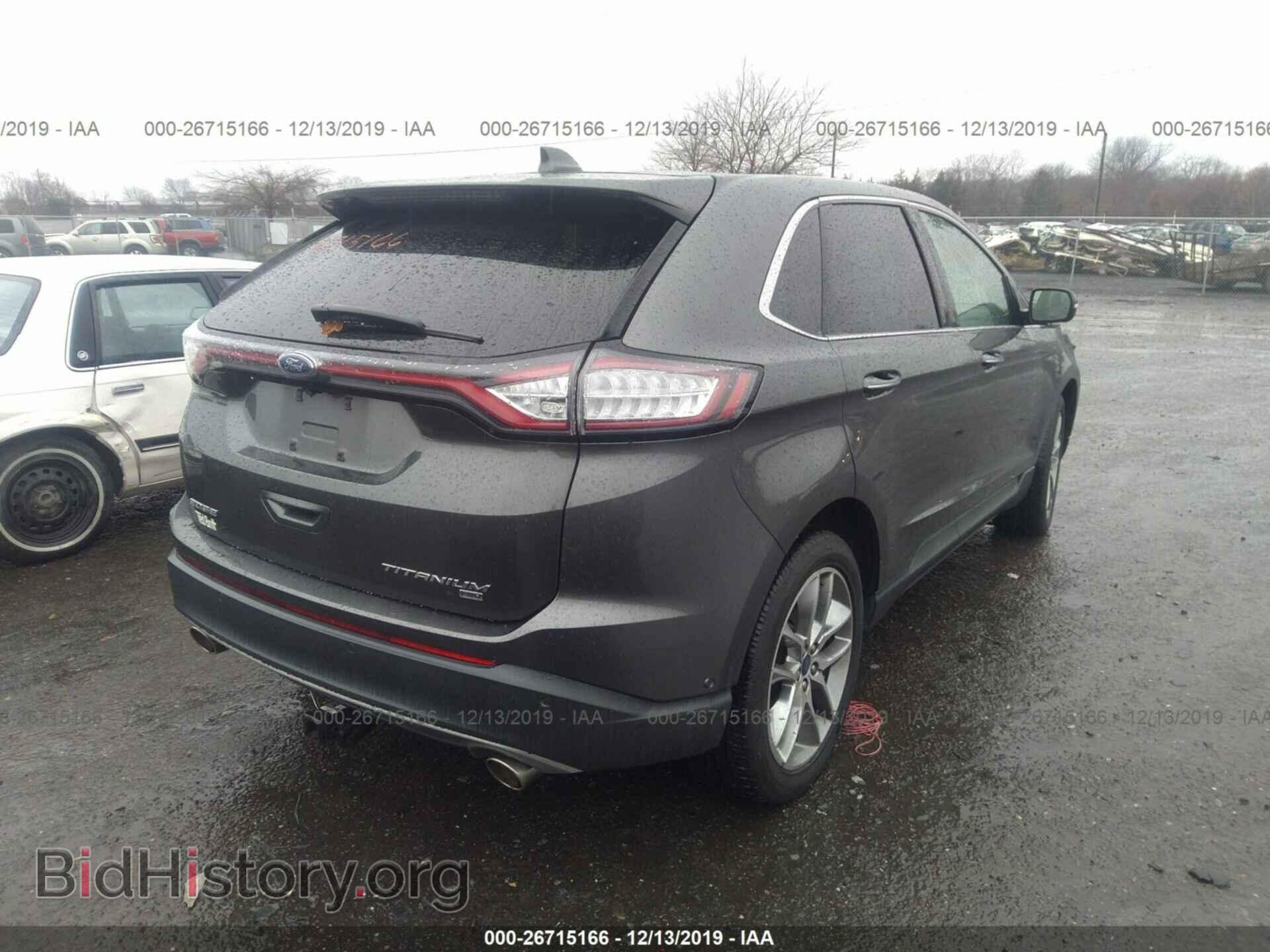 2015 FORD EDGE - VIN: 2FMPK4K86FBB02487 - Фото 4