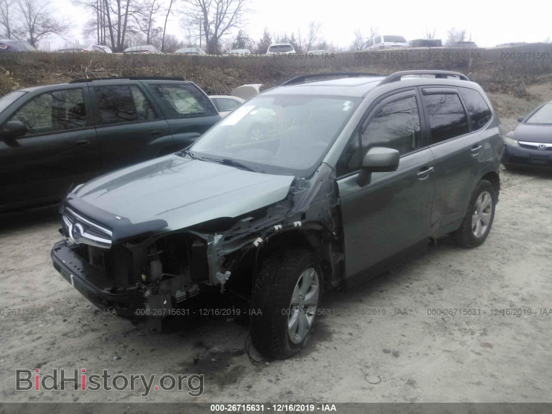 2014 Subaru Forester - VIN: JF2SJAEC7EH548649 - Фото 2