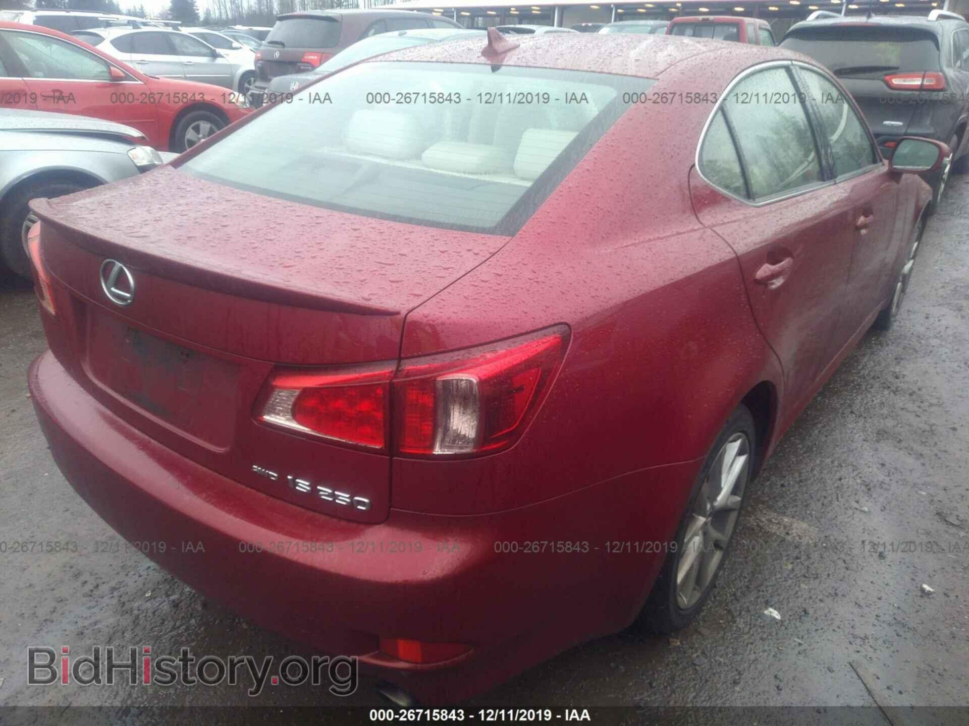 2011 LEXUS IS - VIN: JTHCF5C29B5050423 - Photo 4