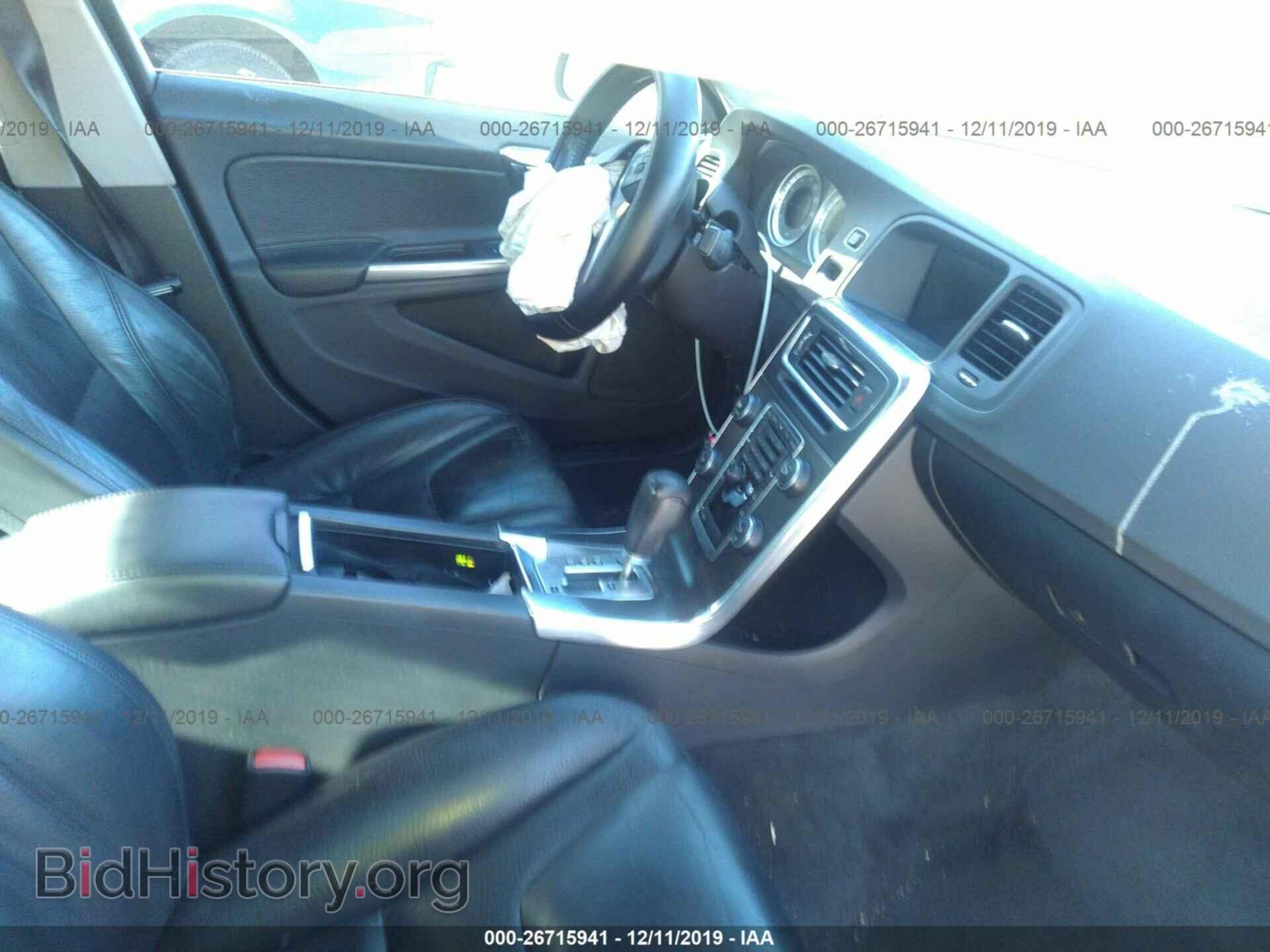 2012 VOLVO S60 - VIN: YV1622FSXC2120819 - Фото 5