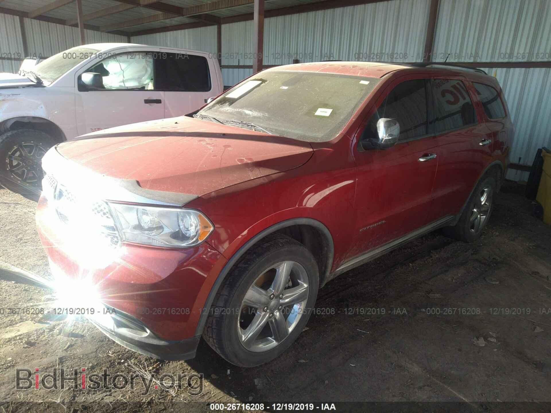 2011 DODGE DURANGO - VIN: 1D4RD5GG1BC652934 - Фото 2