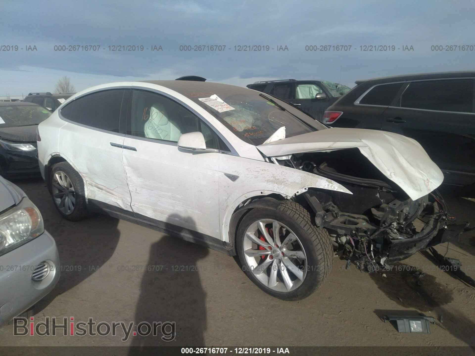 Photo 5YJXCAE44GFS00611 - TESLA MODEL X 2016