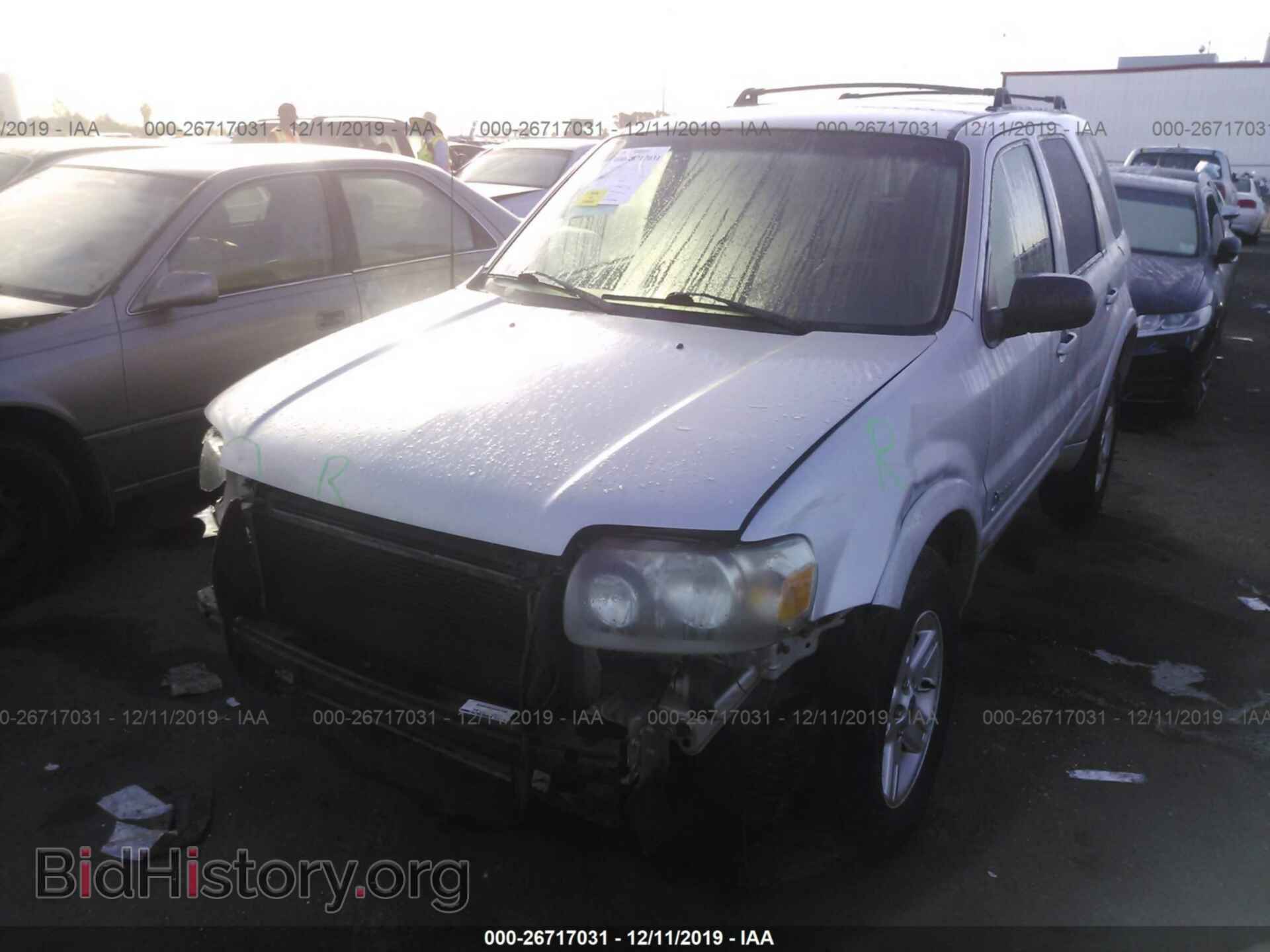 2005 FORD ESCAPE - VIN: 1FMCU96H25KC81938 - Фото 2