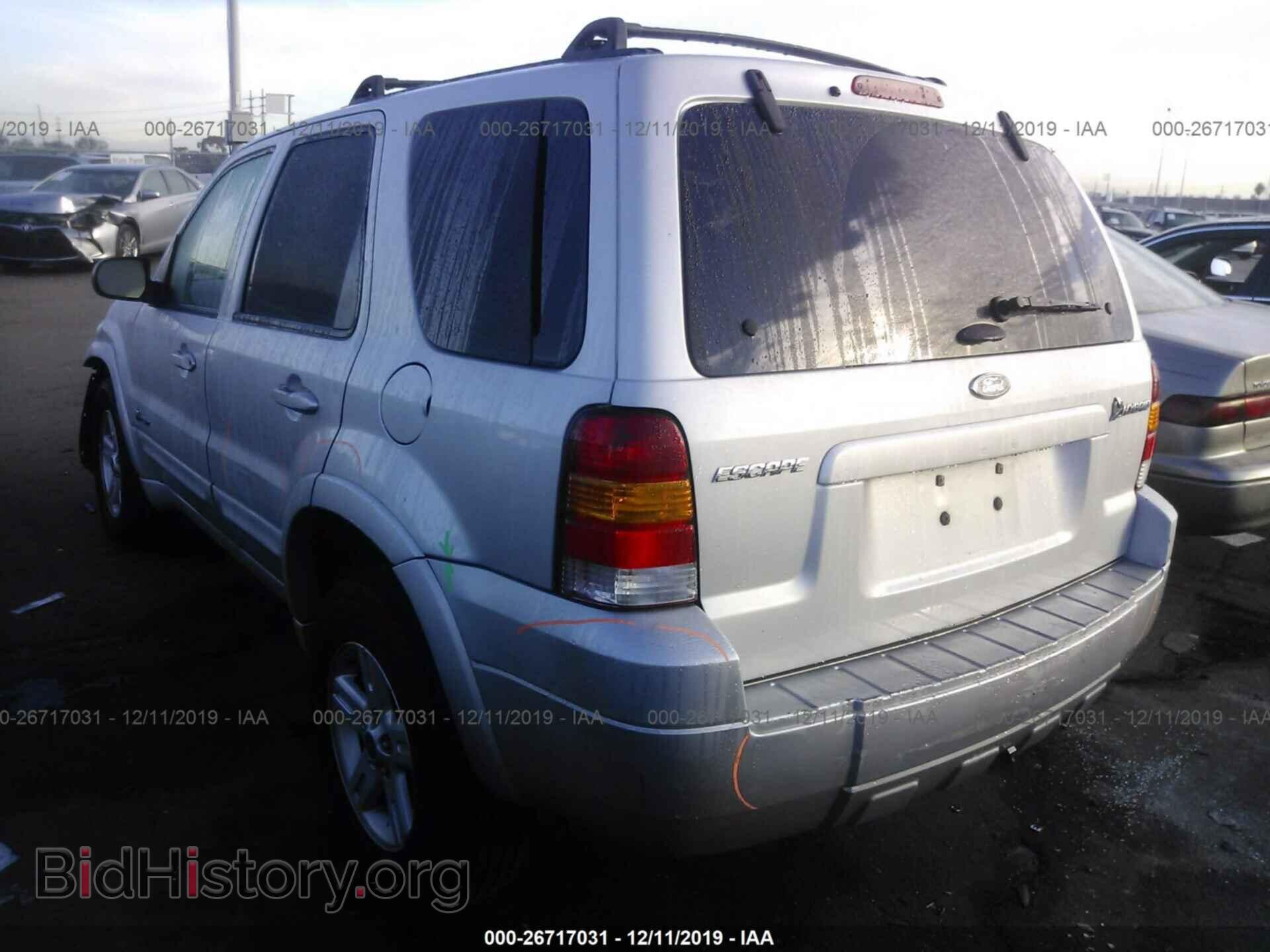 2005 FORD ESCAPE - VIN: 1FMCU96H25KC81938 - Фото 3
