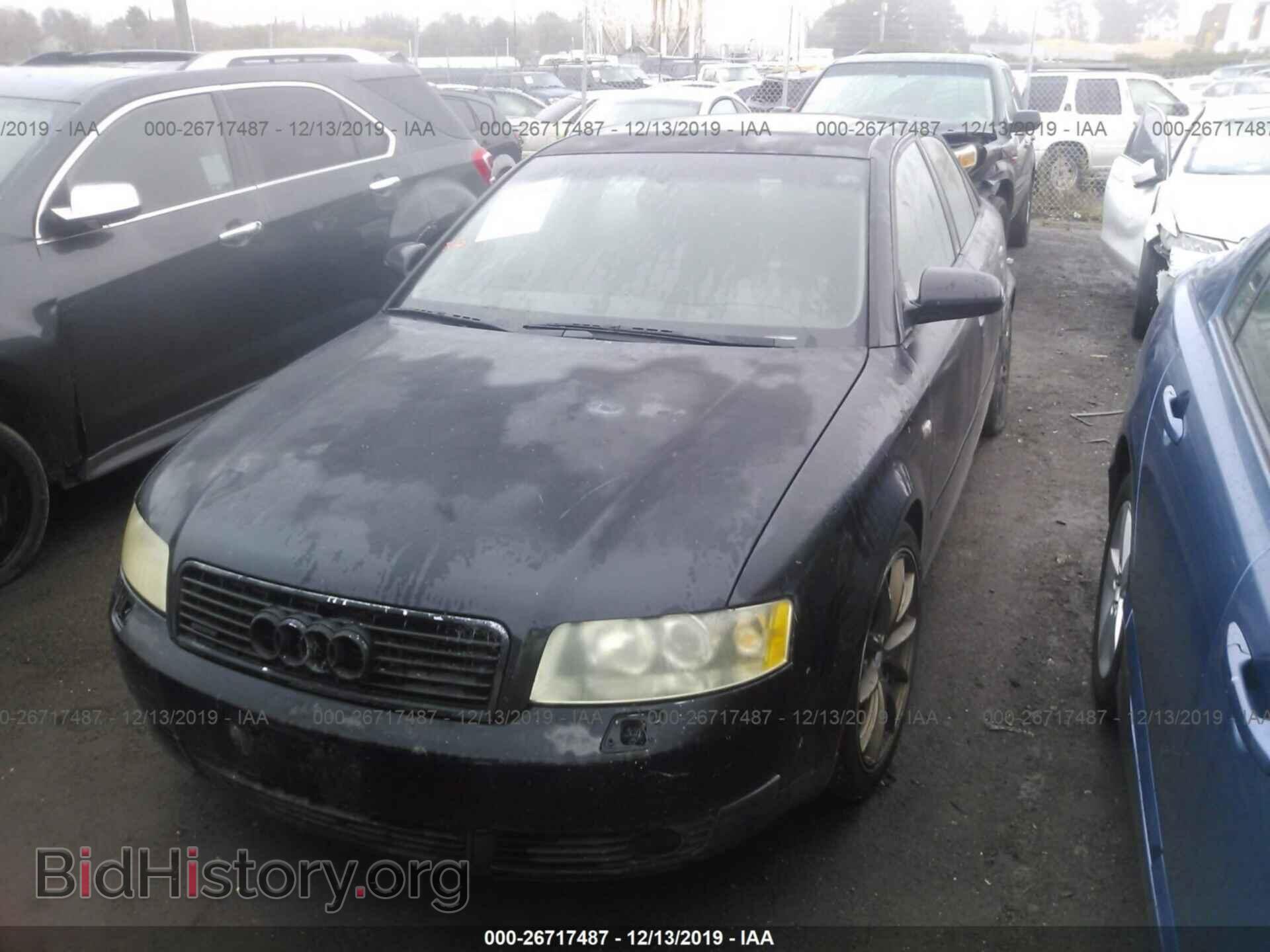 2002 AUDI A4 - VIN: WAULC68EX2A192559 - Фото 2