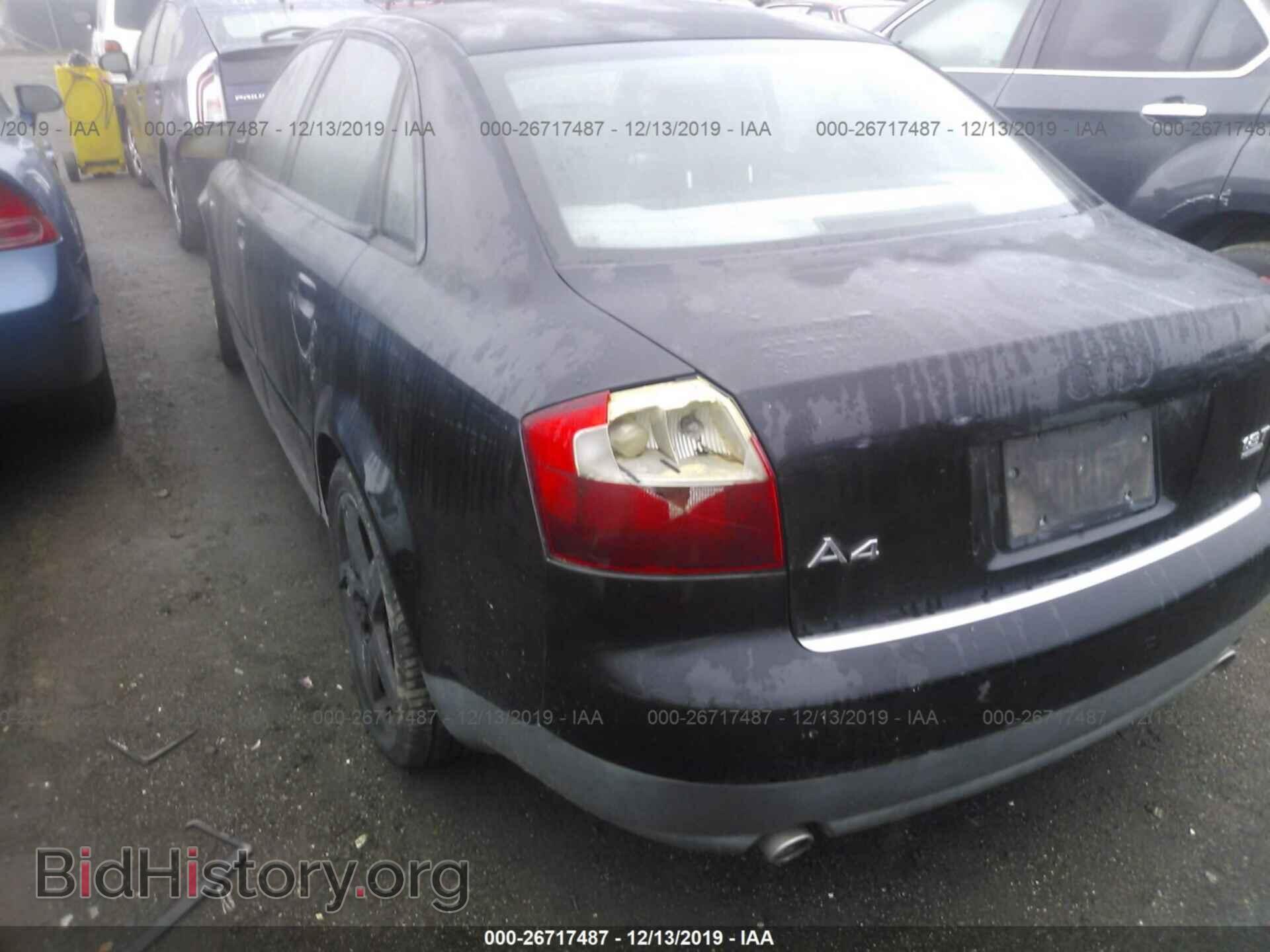 2002 AUDI A4 - VIN: WAULC68EX2A192559 - Фото 6