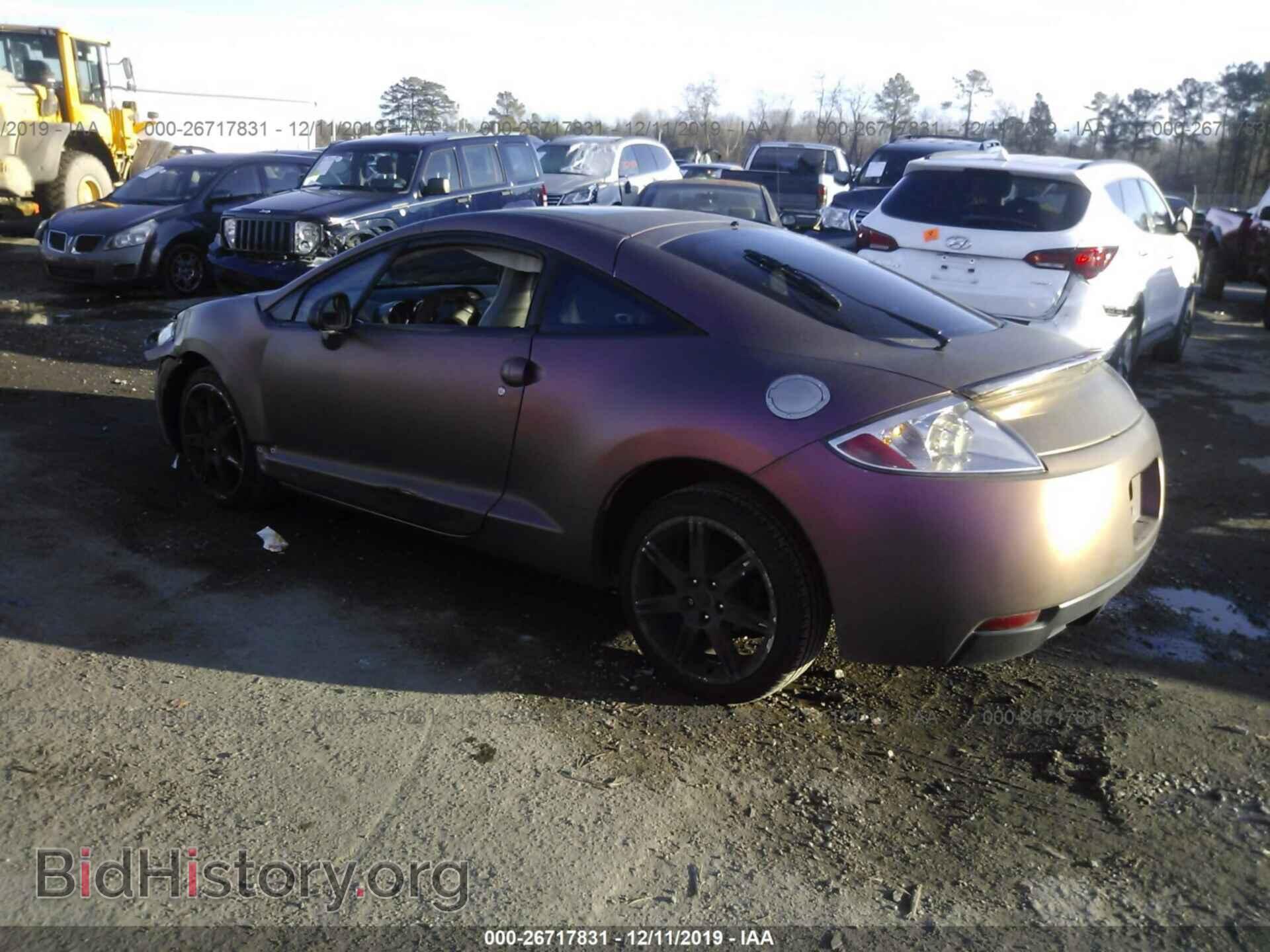 2007 MITSUBISHI ECLIPSE - VIN: 4A3AK64F67E065378 - Фото 3