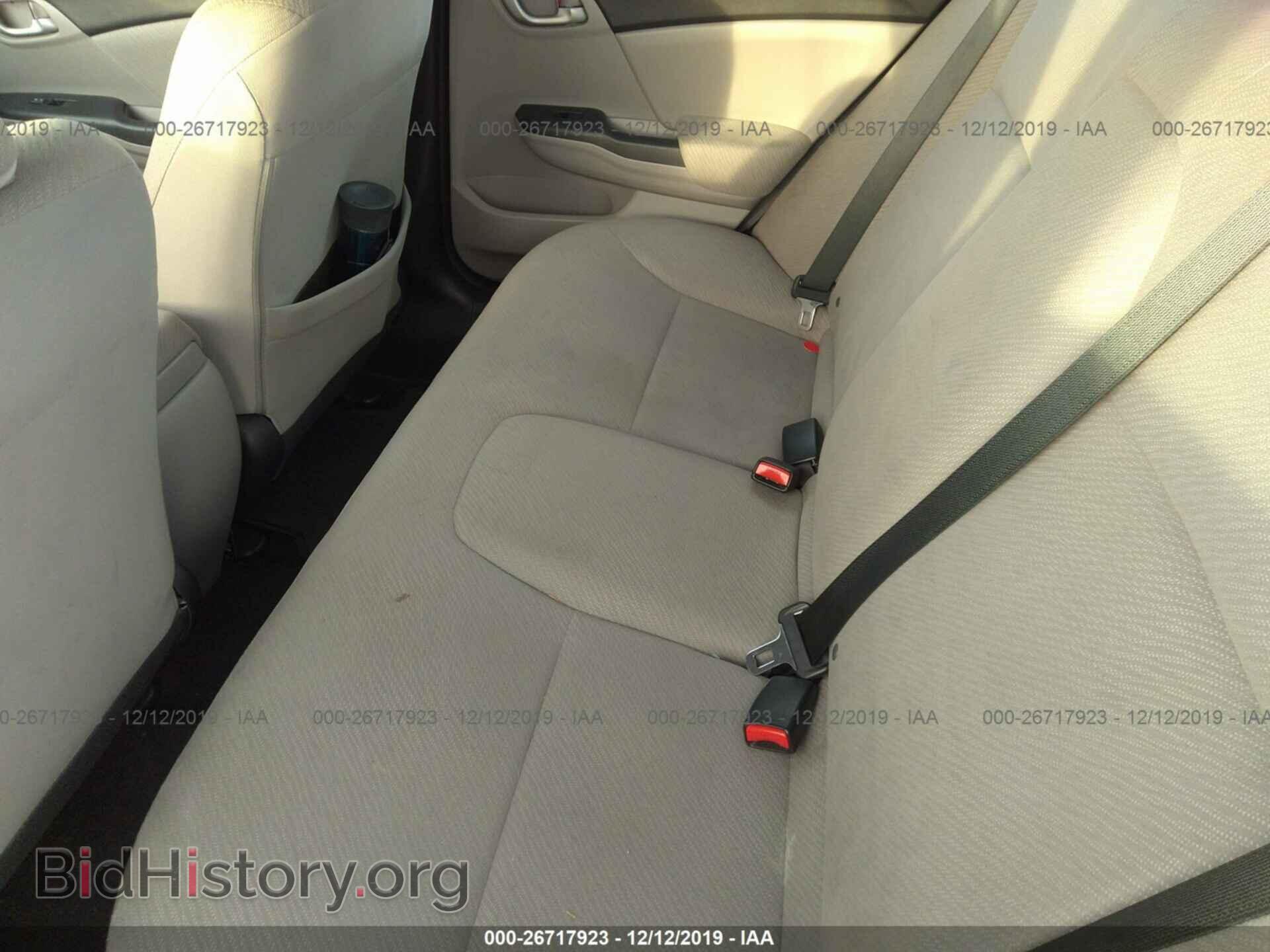 2013 Honda Civic - VIN: 19XFB2F50DE261337 - Фото 8