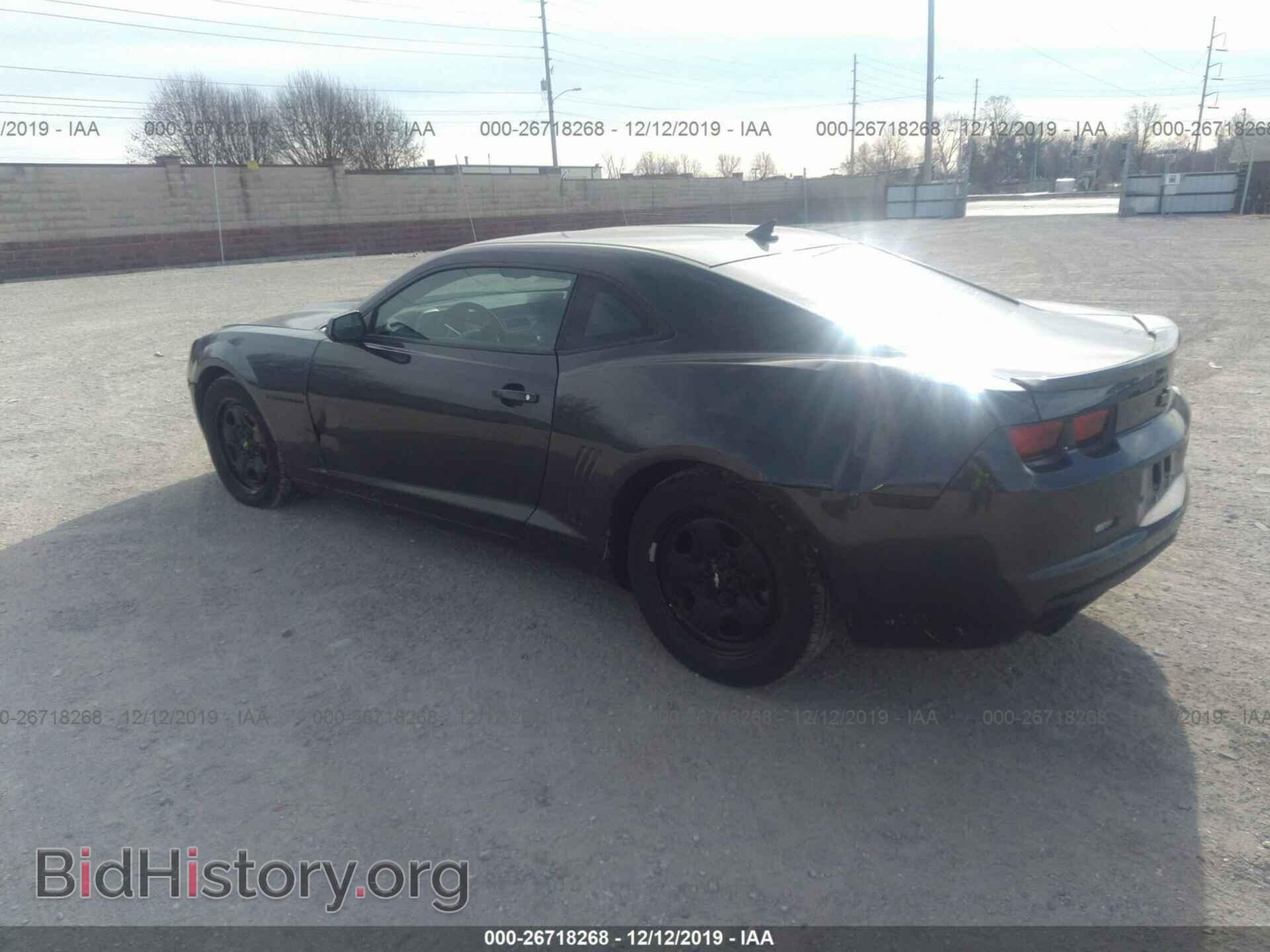 2012 CHEVROLET CAMARO - VIN: 2G1FA1E33C9163261 - Фото 3