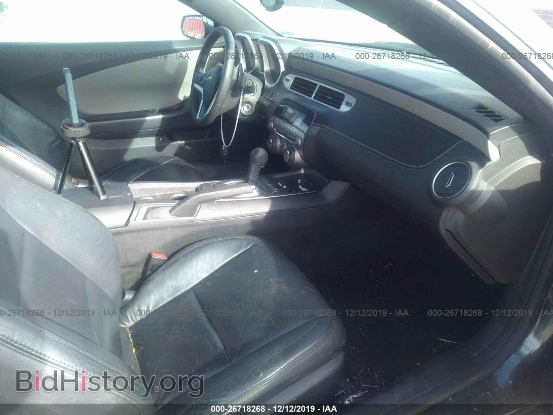 2012 CHEVROLET CAMARO - VIN: 2G1FA1E33C9163261 - Фото 5