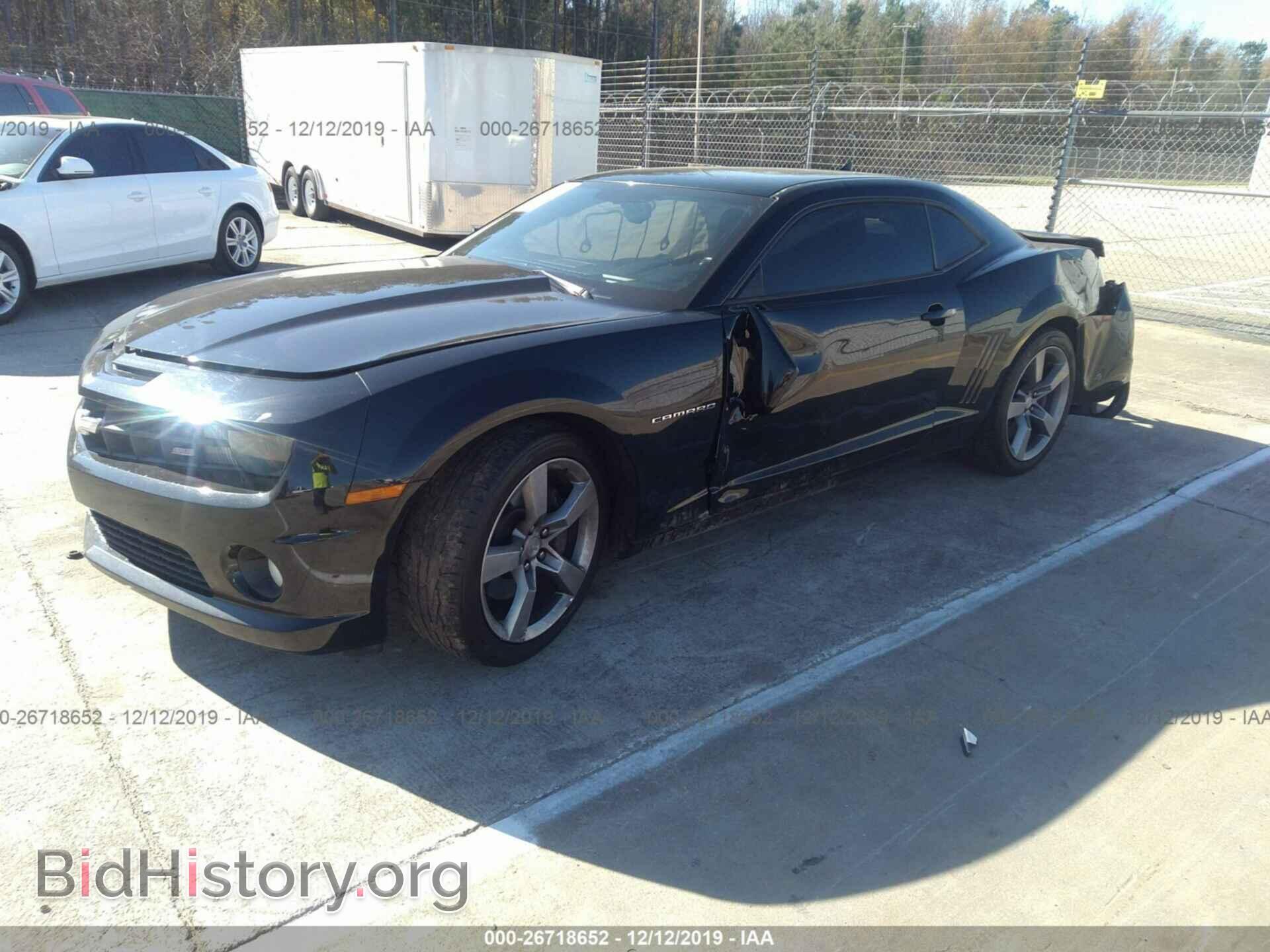 2011 CHEVROLET CAMARO - VIN: 2G1FT1EW6B9142228 - Фото 2