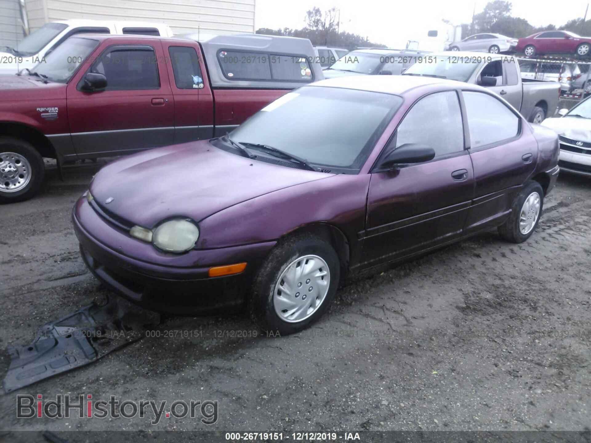 1999 DODGE NEON - VIN: 3B3ES47C1XT204134 - Фото 2