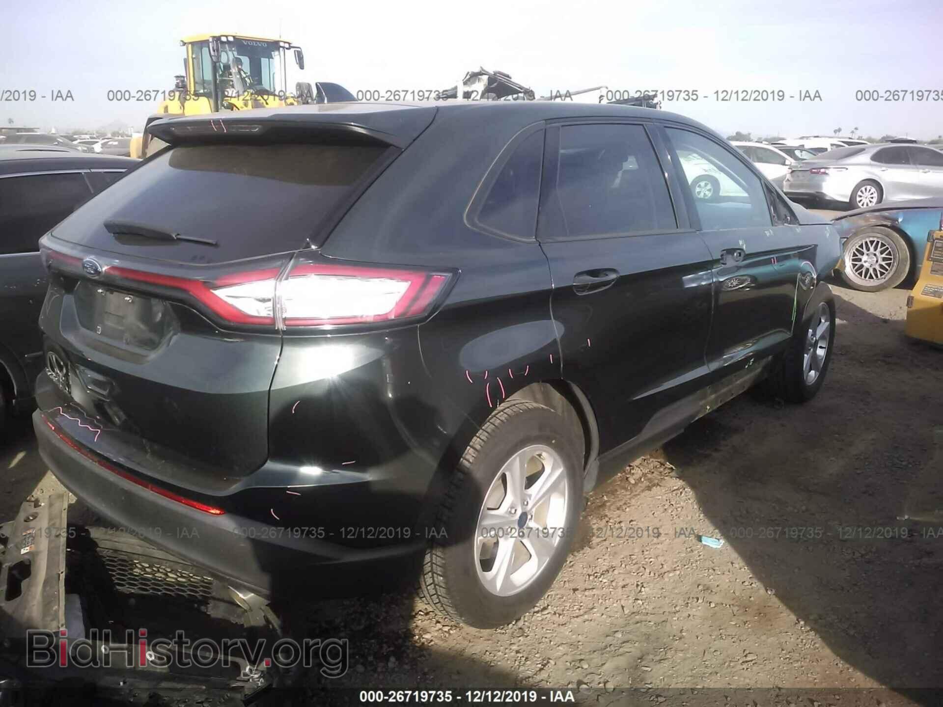 2015 FORD EDGE - VIN: 2FMTK3G86FBB52811 - Фото 4
