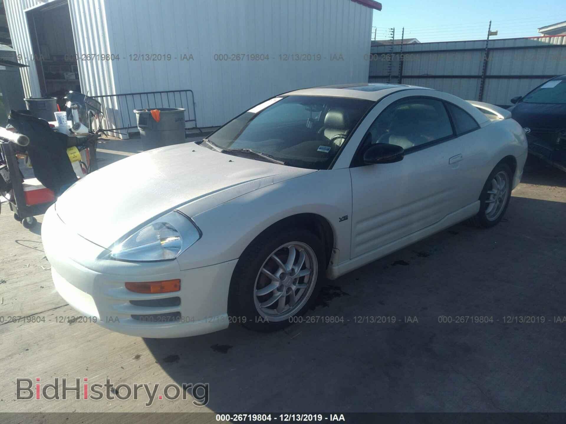 2001 MITSUBISHI ECLIPSE - VIN: 4A3AC54H61E223878 - Фото 2