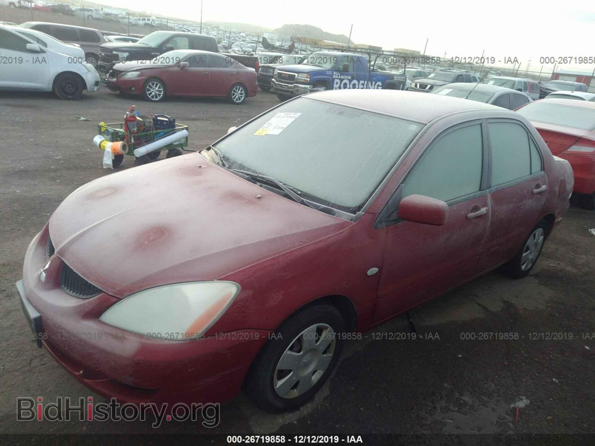 2005 MITSUBISHI LANCER - VIN: JA3AJ26E15U031871 - Фото 2