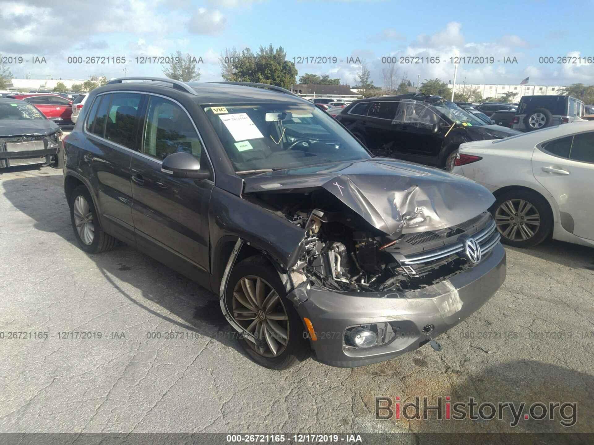 Photo WVGAV7AX3DW015844 - VOLKSWAGEN TIGUAN 2013