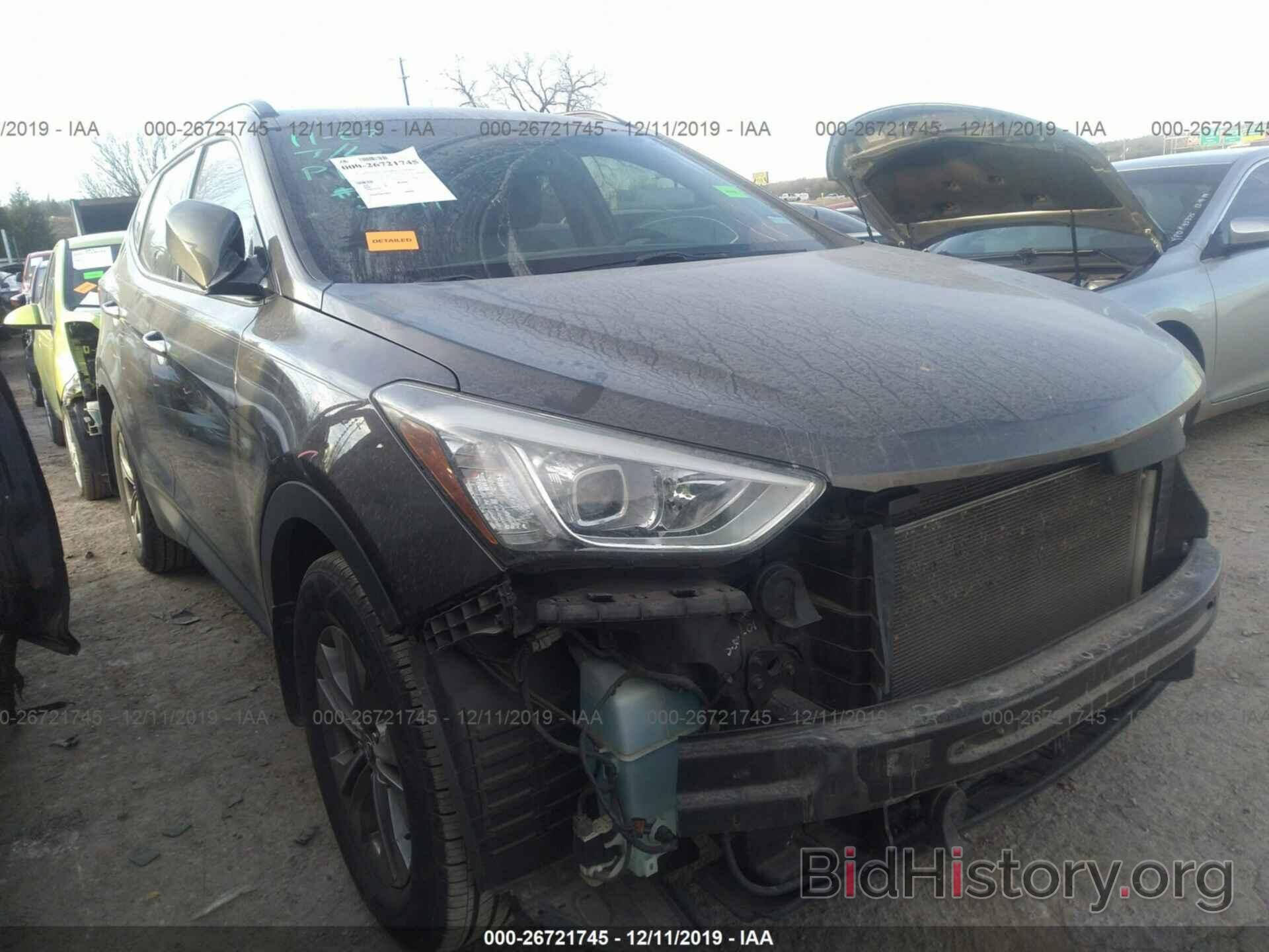 Photo 5XYZU3LB8DG037937 - HYUNDAI SANTA FE SPORT 2013