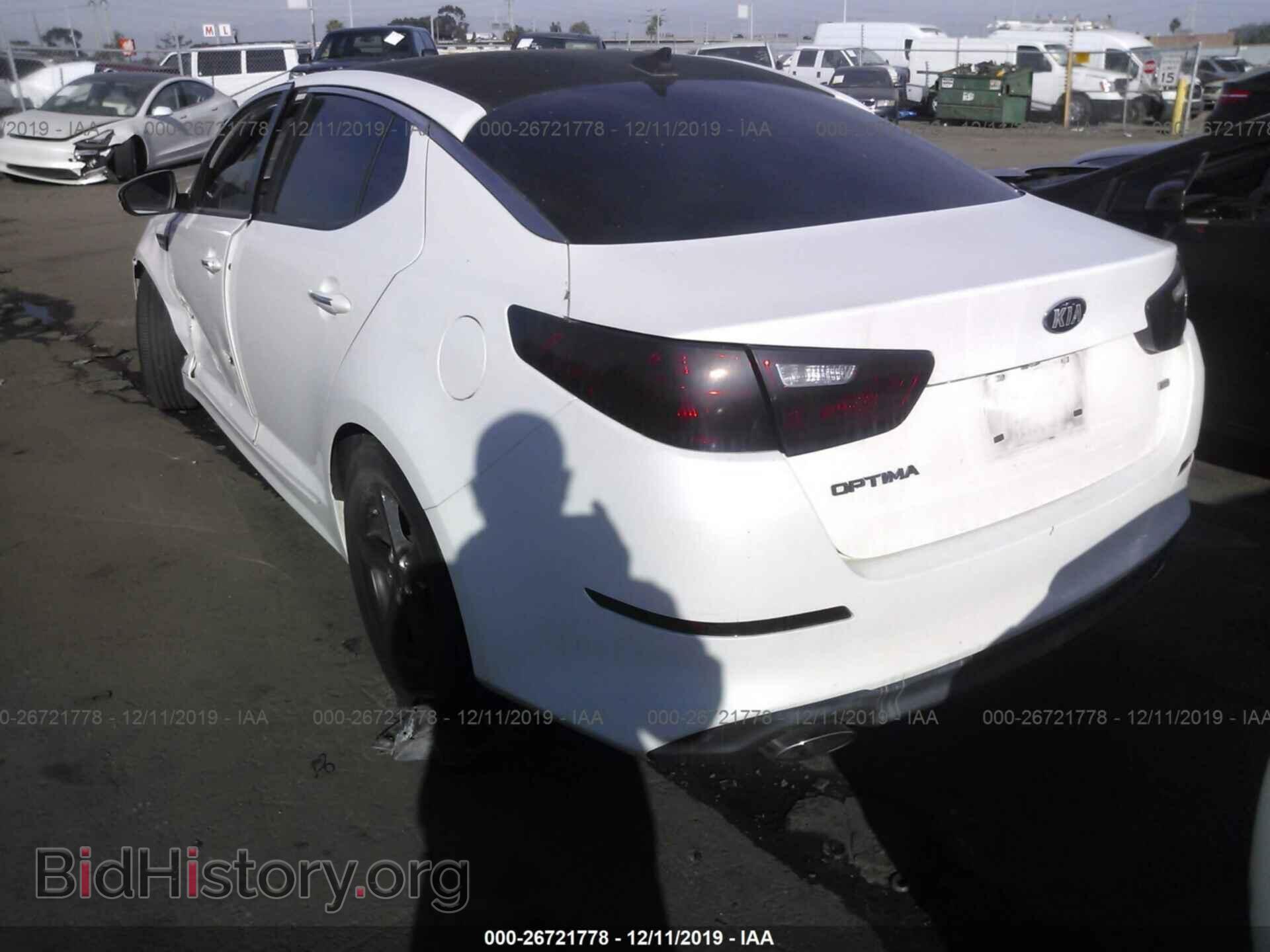 2015 KIA OPTIMA - VIN: KNAGM4A71F5631399 - Photo 3