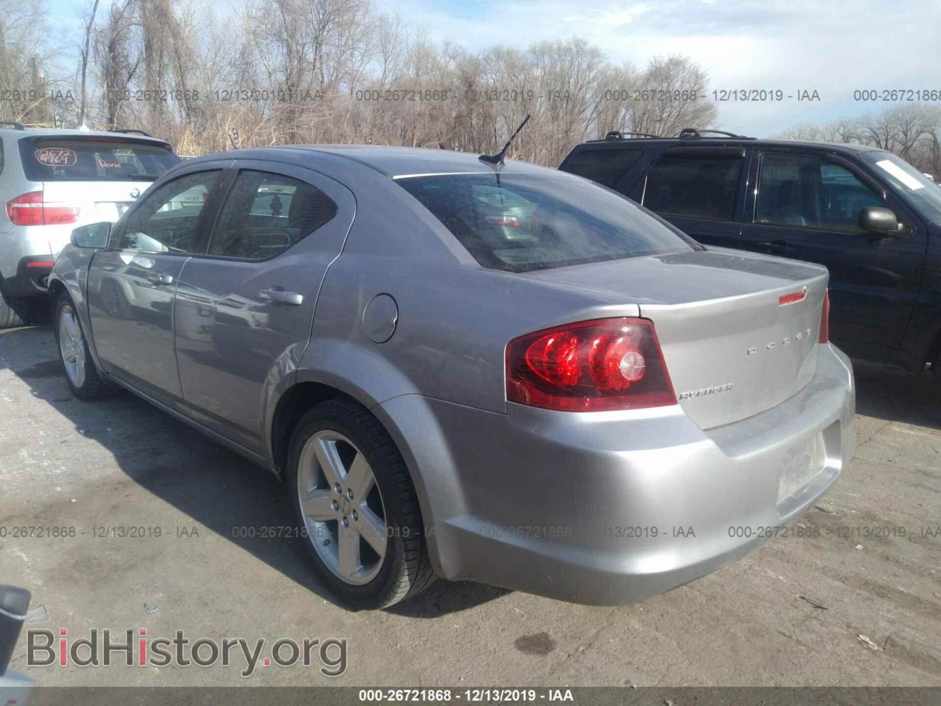 2013 DODGE AVENGER - VIN: 1C3CDZAB9DN646155 - Фото 3