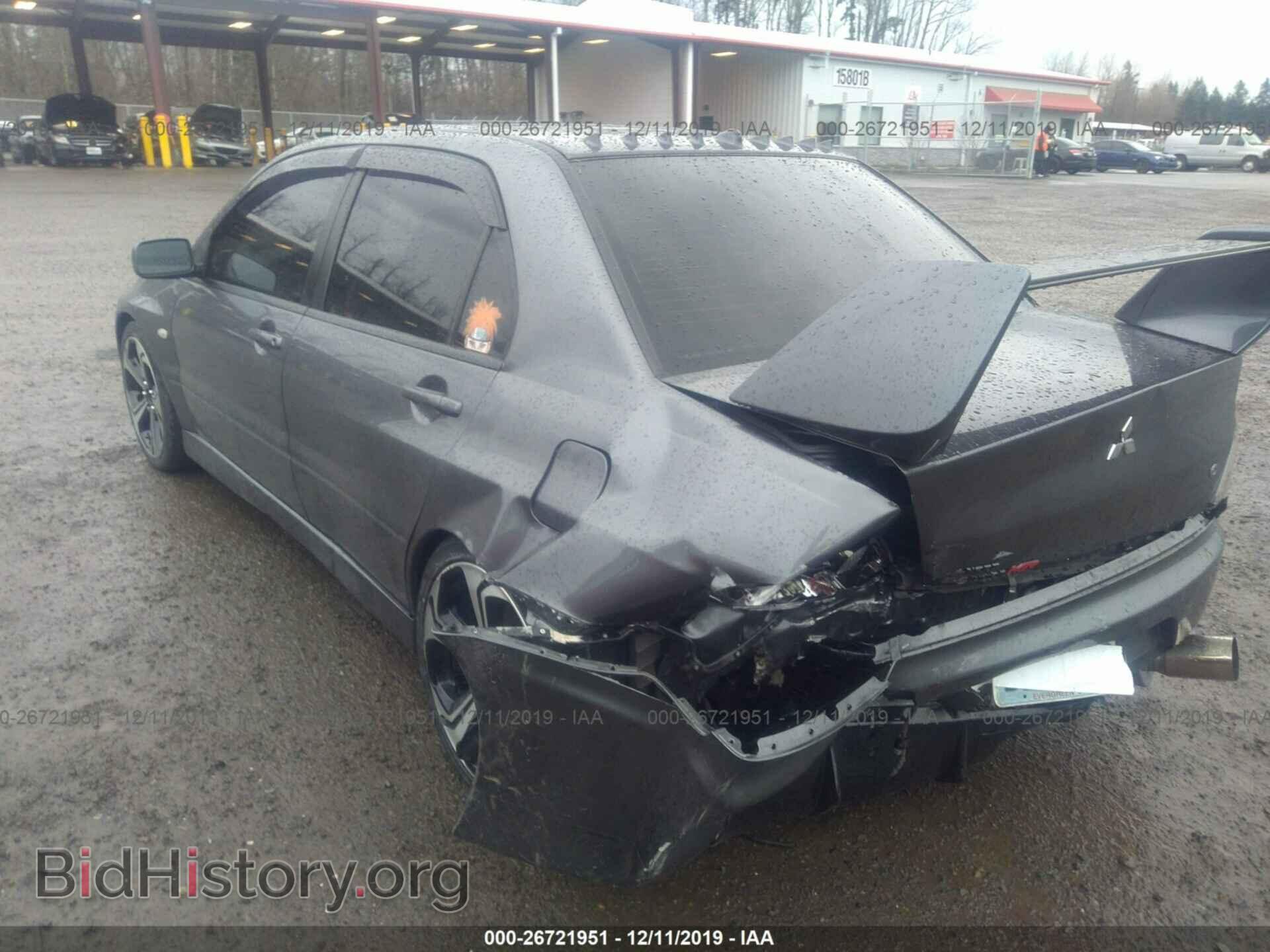 2006 MITSUBISHI LANCER - VIN: JA3AH86C86U062209 - Фото 3