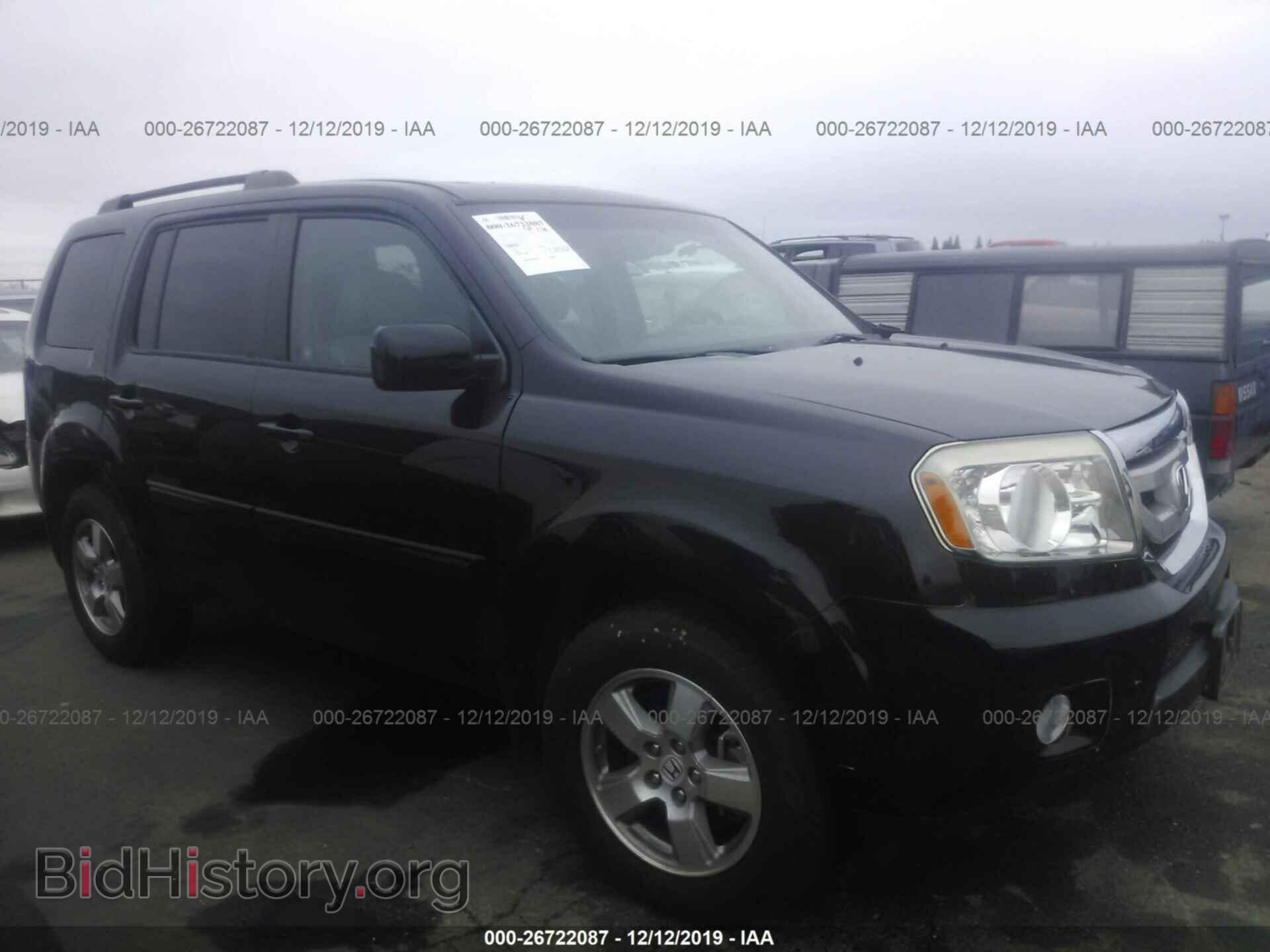 Фотография 5FNYF3H68BB012574 - HONDA PILOT 2011