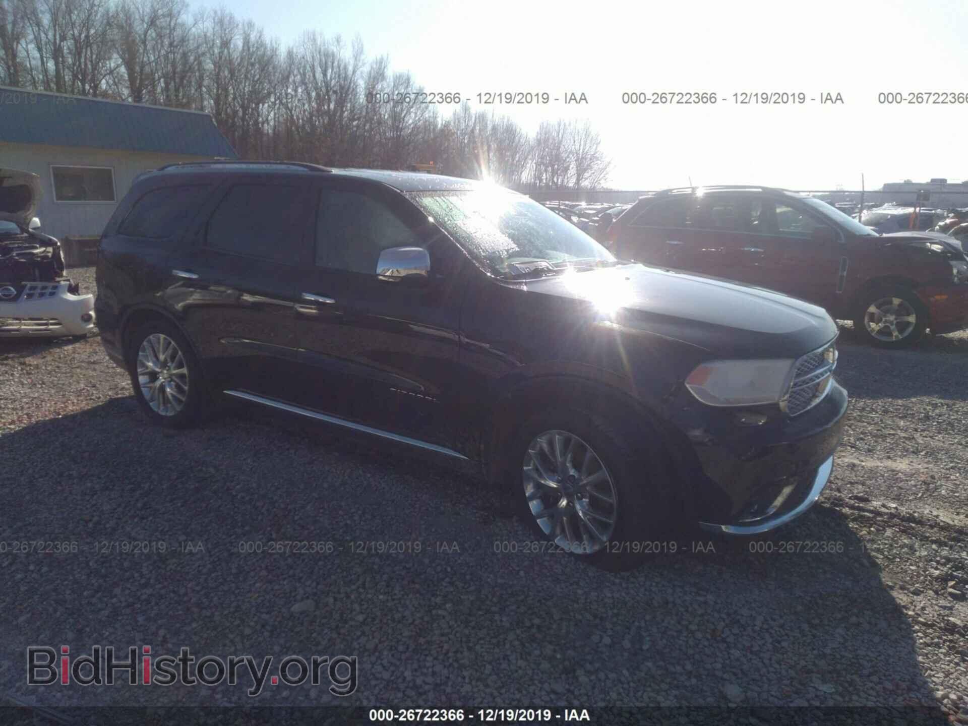 Фотография 1C4RDHEG3FC745395 - DODGE DURANGO 2015