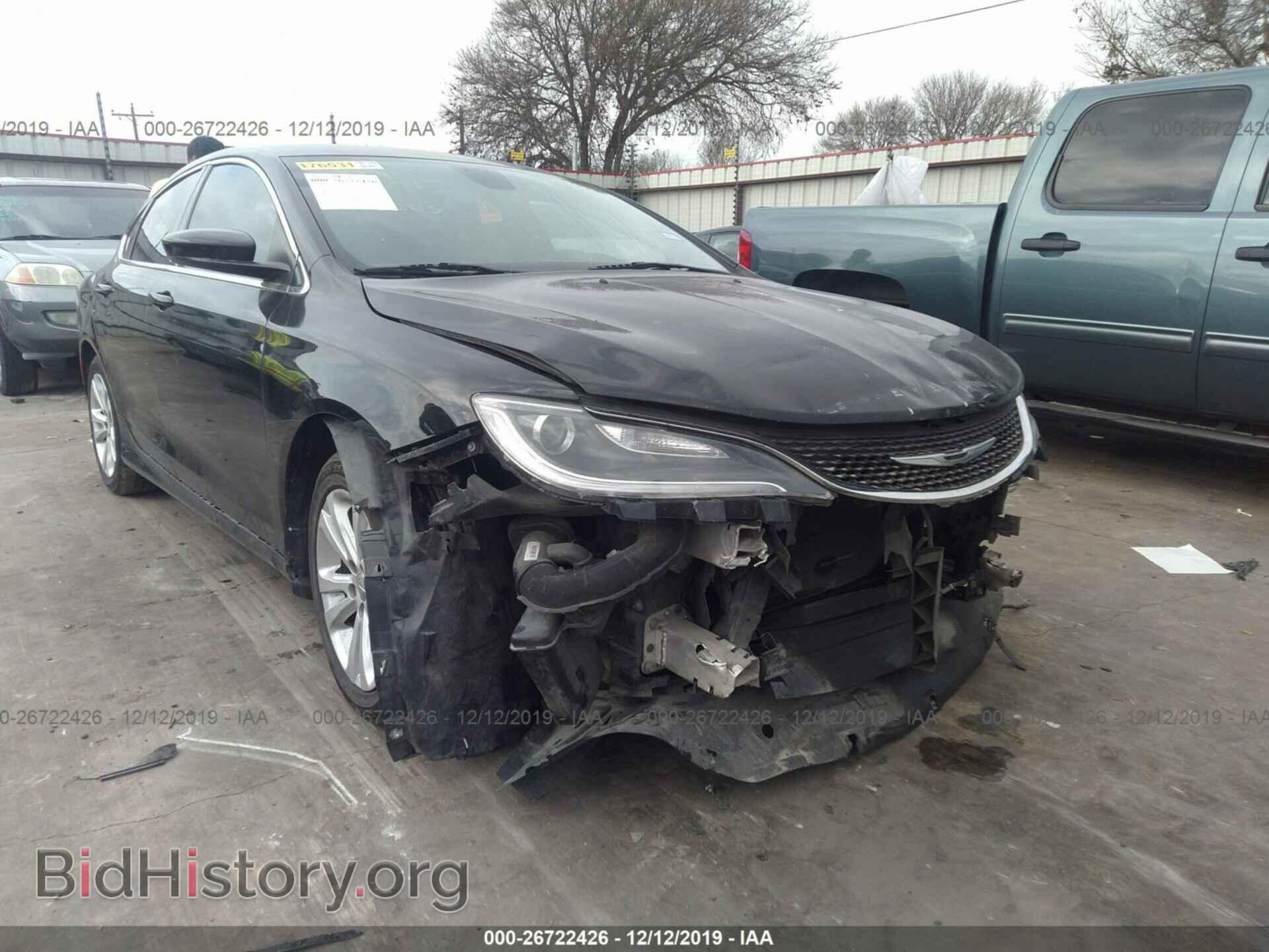Photo 1C3CCCAB2FN758203 - CHRYSLER 200 2015